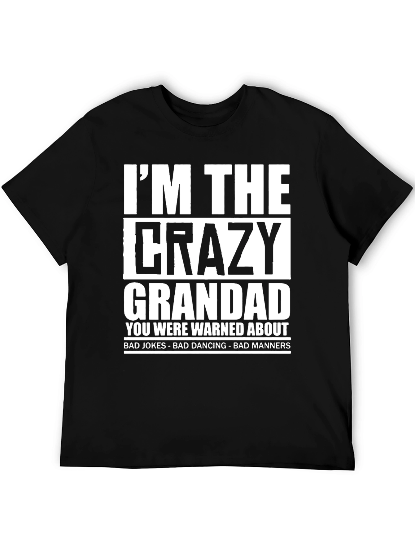 Crazy Grandad T-Shirt - Funny Gift for Grandfathers