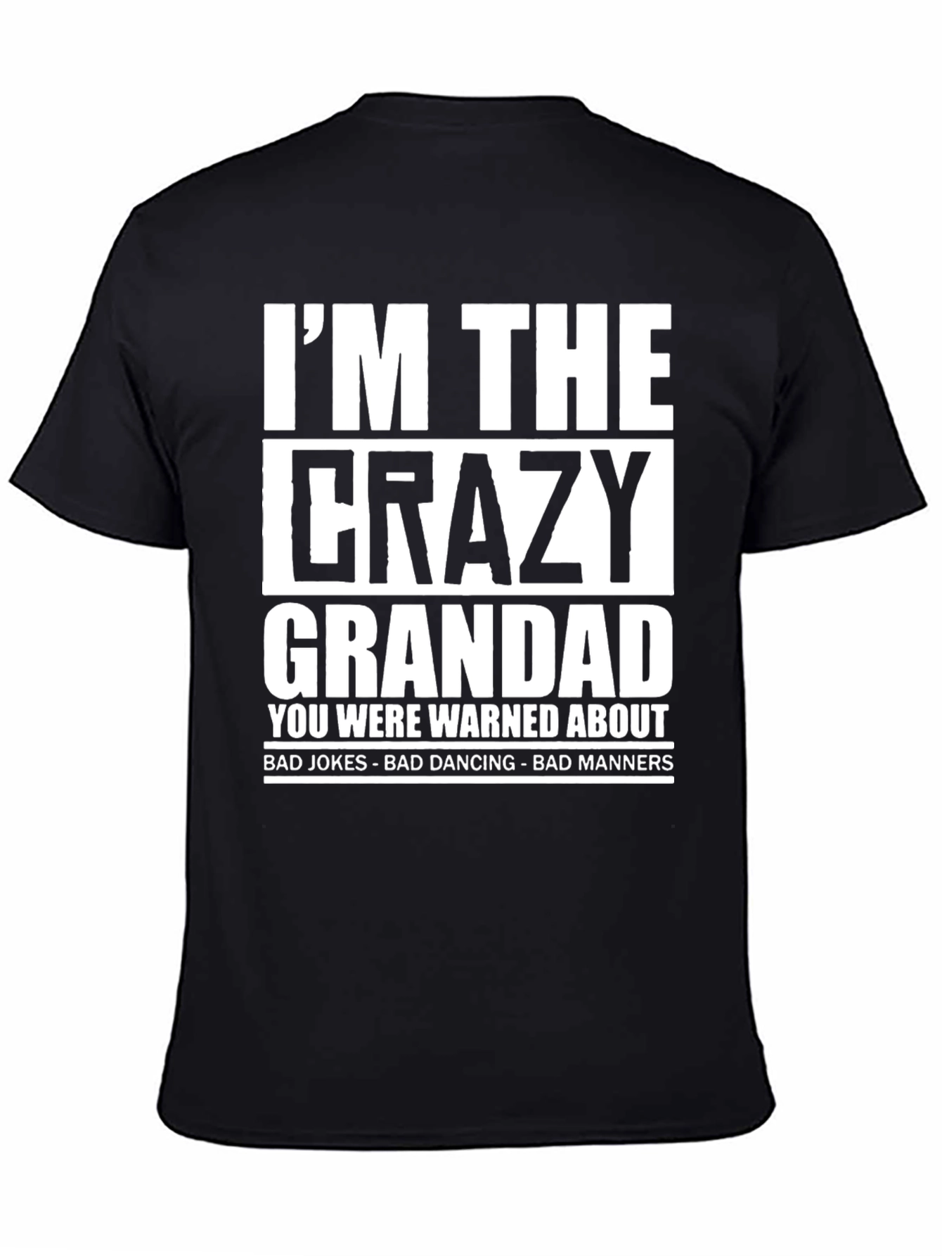 Crazy Grandad T-Shirt - Funny Gift for Grandfathers