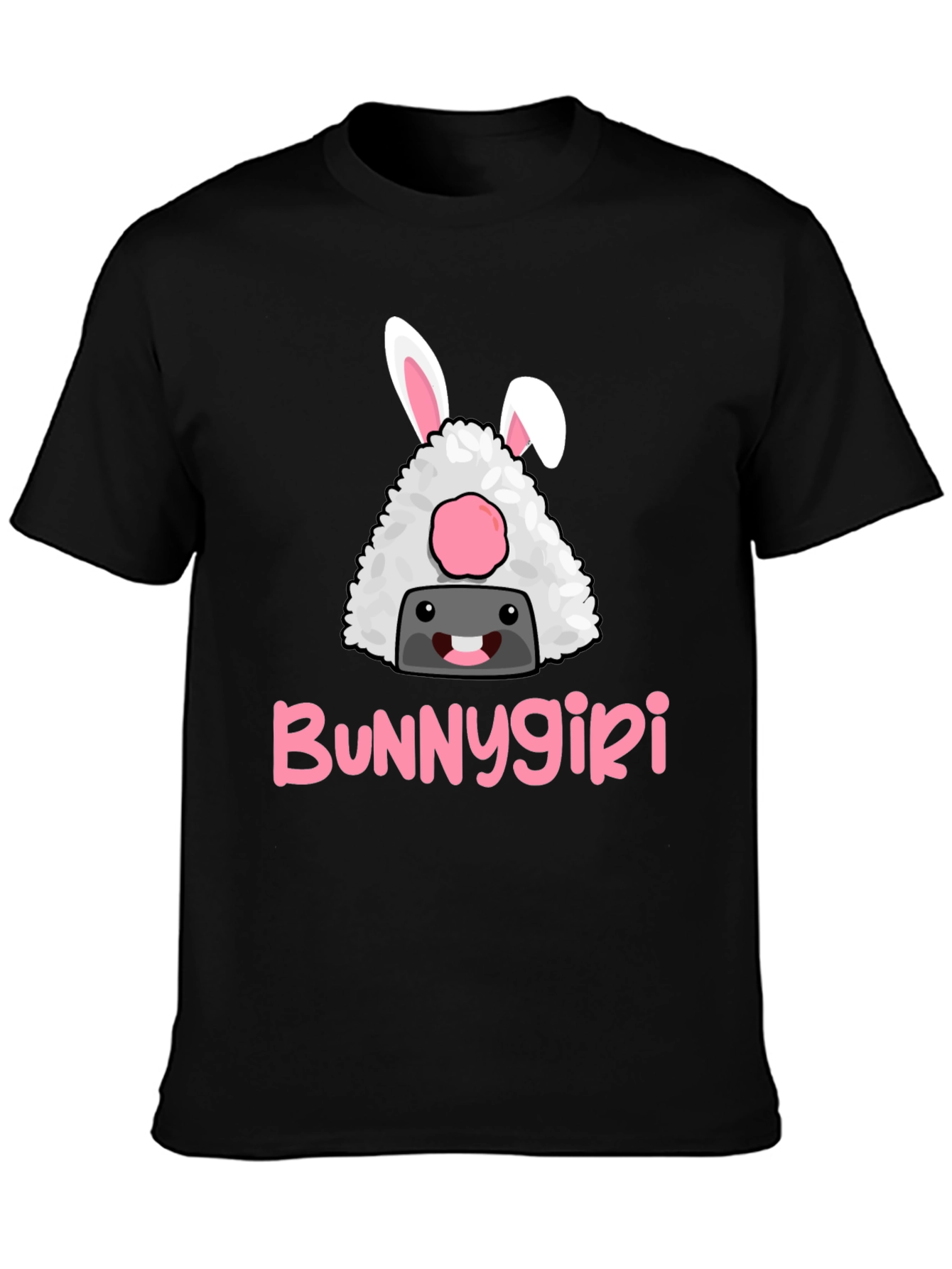 Bunnygiri Graphic Tee -  Humorous Anime Inspired Cotton T-Shirt