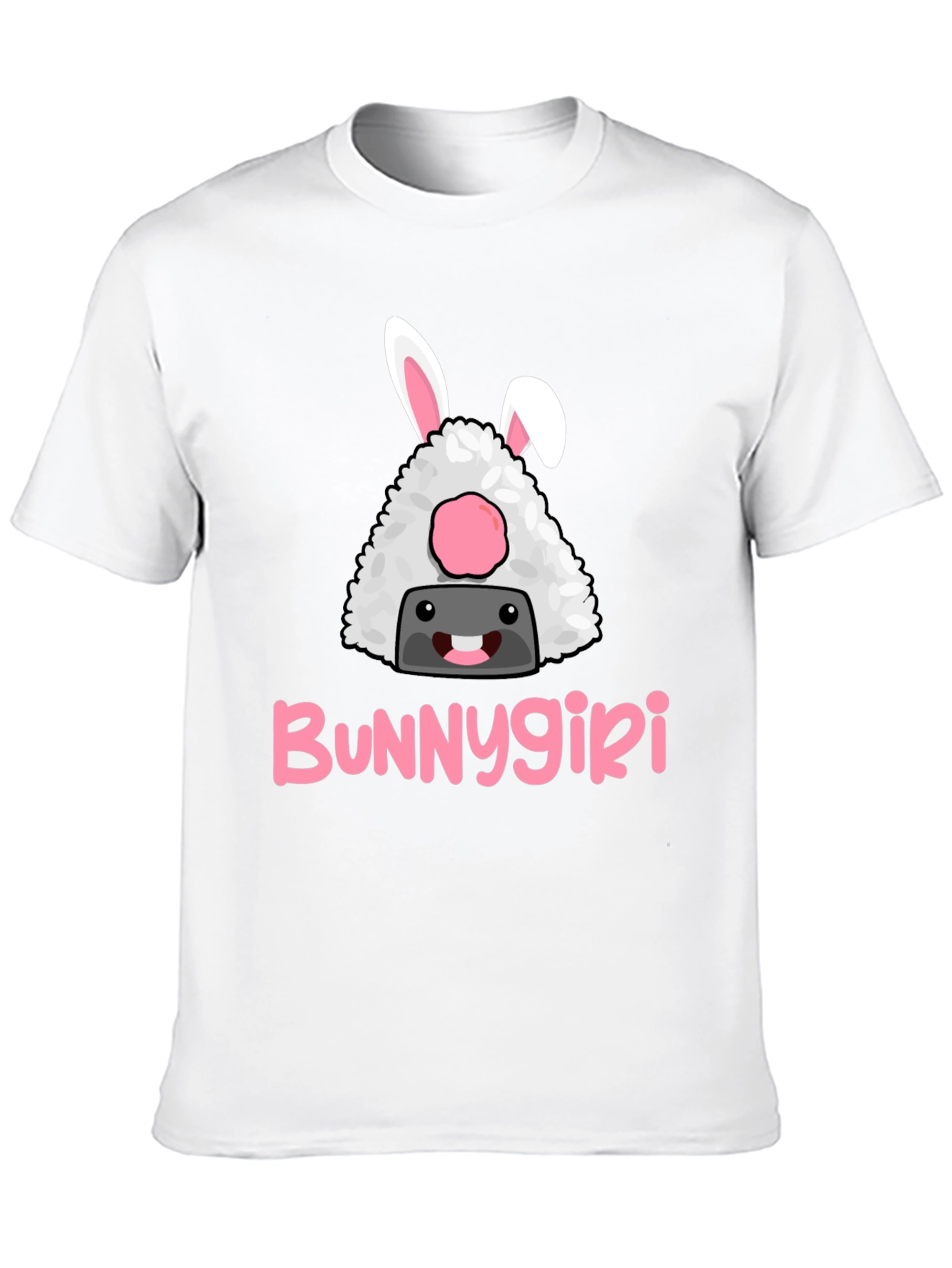 Bunnygiri Graphic Tee -  Humorous Anime Inspired Cotton T-Shirt