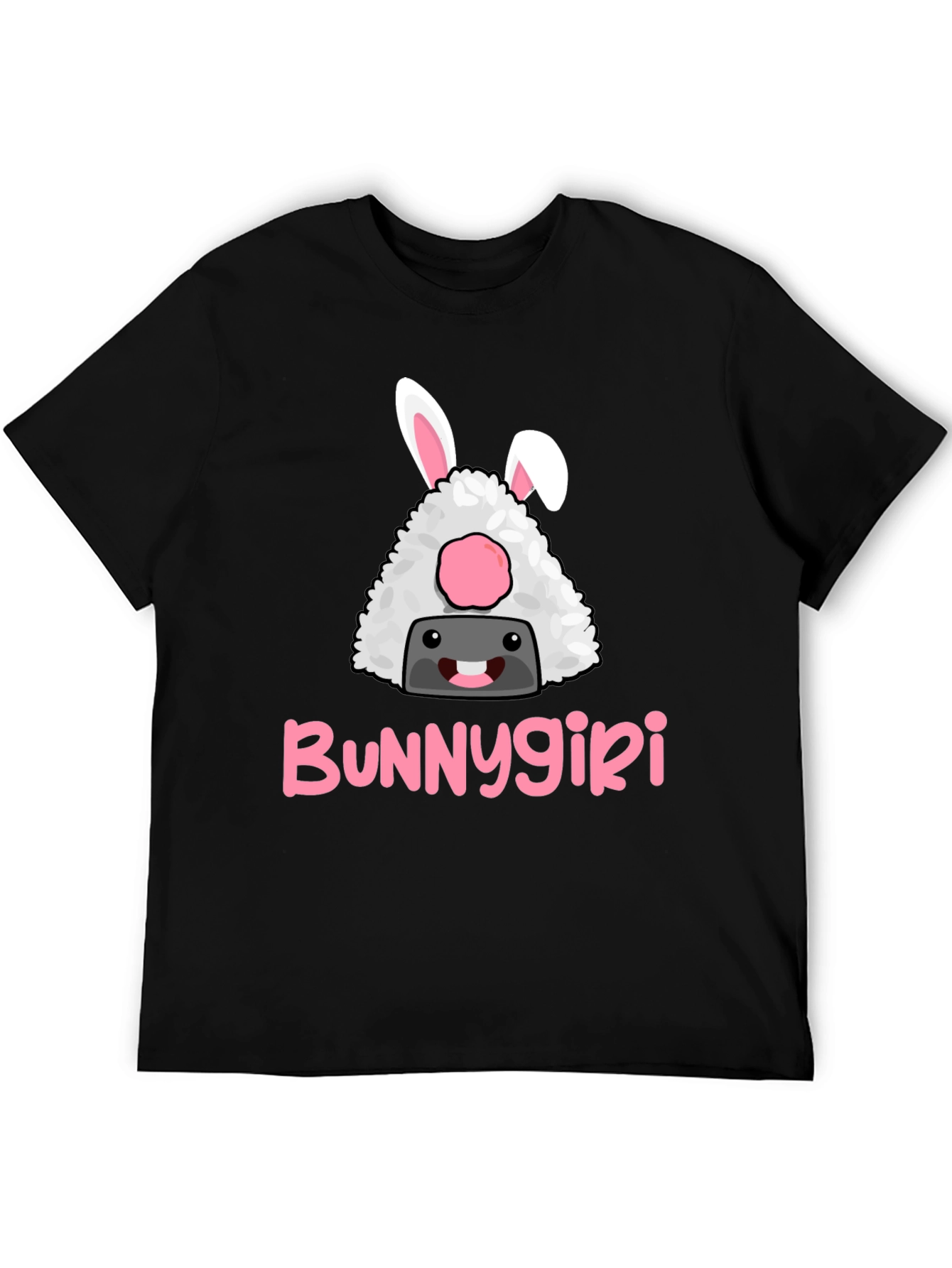 Bunnygiri Graphic Tee -  Humorous Anime Inspired Cotton T-Shirt