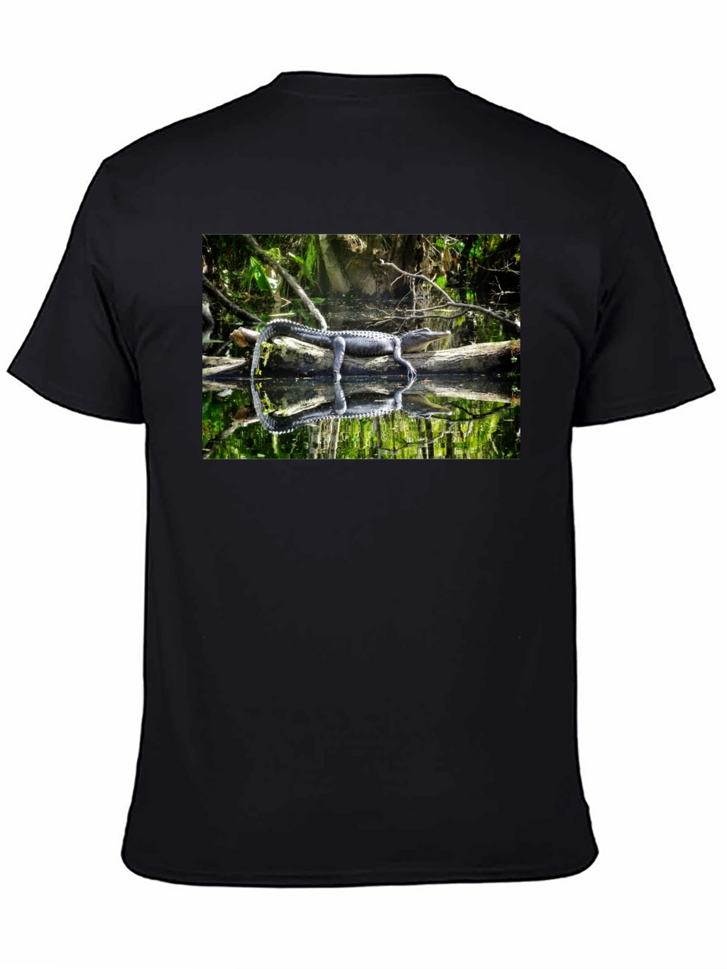 Alligator Reflection Graphic T-Shirt