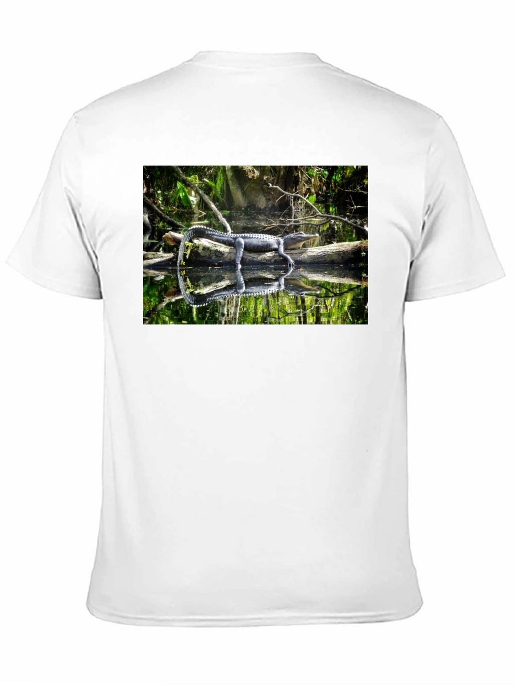 Alligator Reflection Graphic T-Shirt
