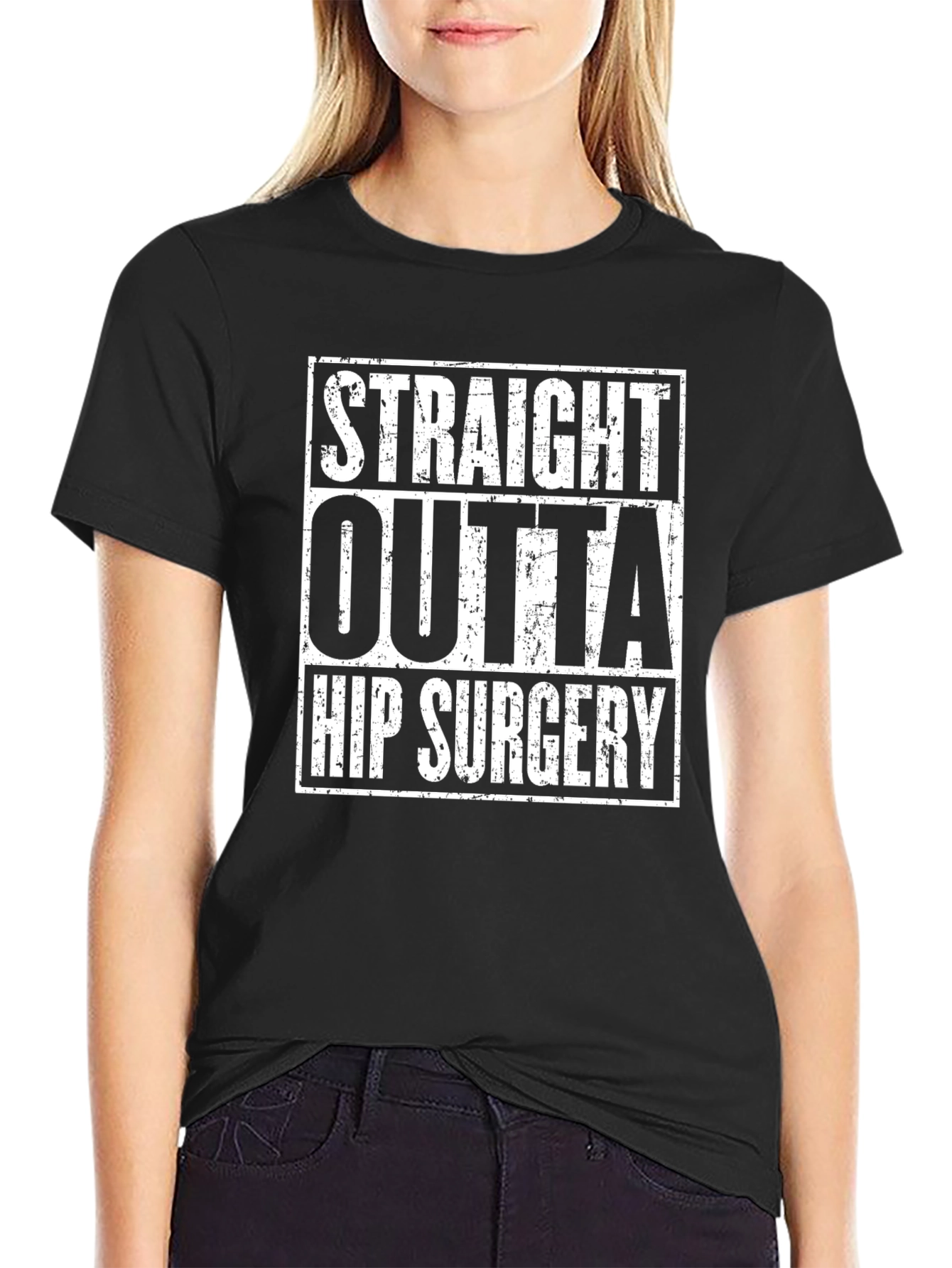 Straight Outta Hip Surgery Graphic Tee