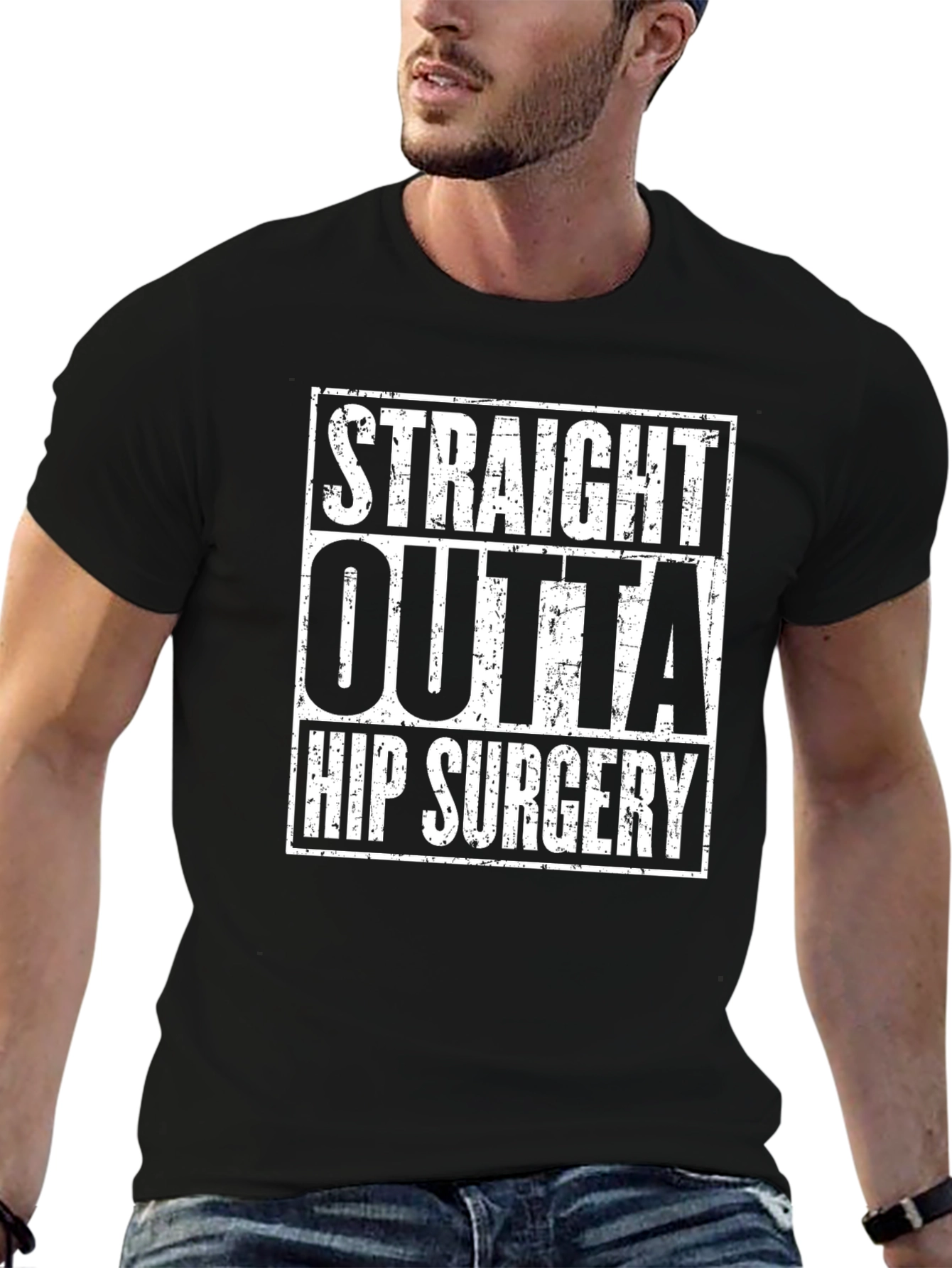 Straight Outta Hip Surgery Graphic Tee