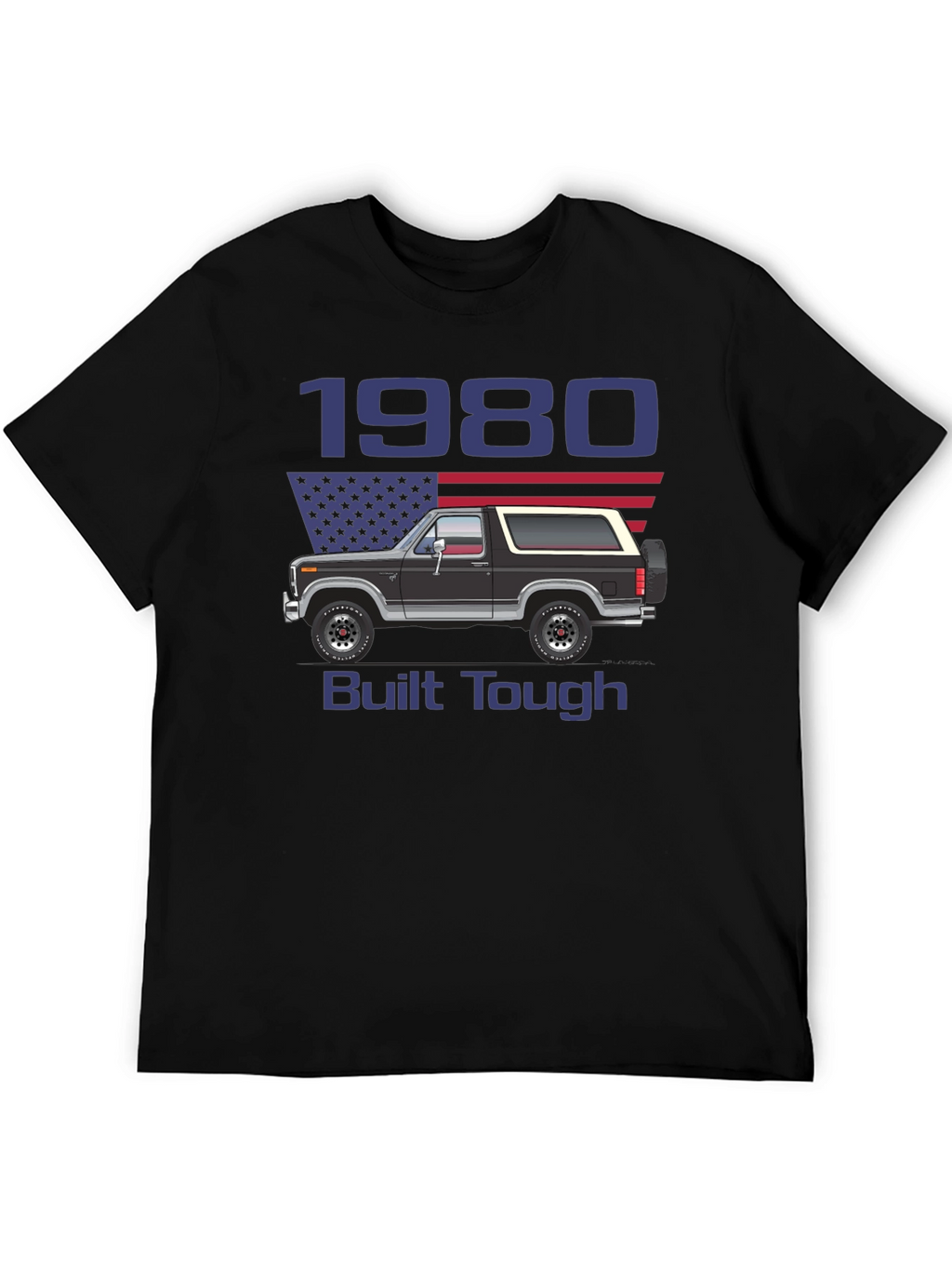 1980 Built Tough Bronco T-Shirt