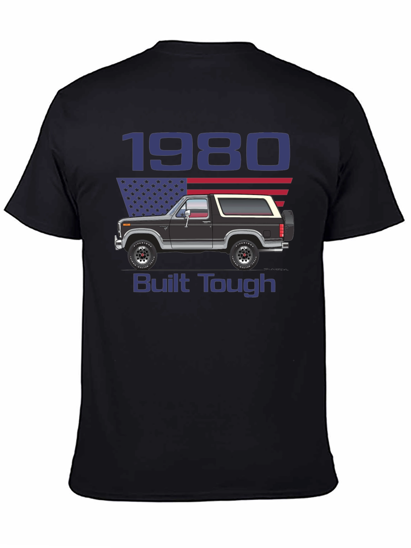 1980 Built Tough Bronco T-Shirt