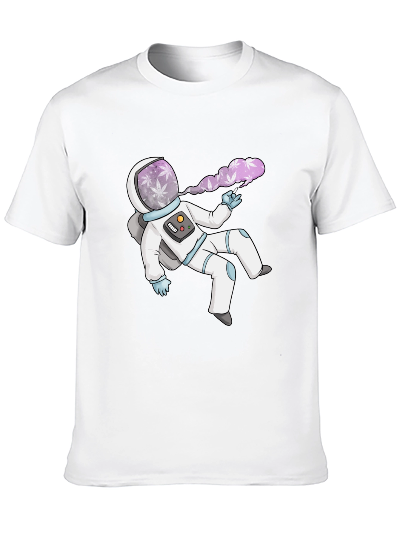 Astronaut Smoking Weed T-Shirt