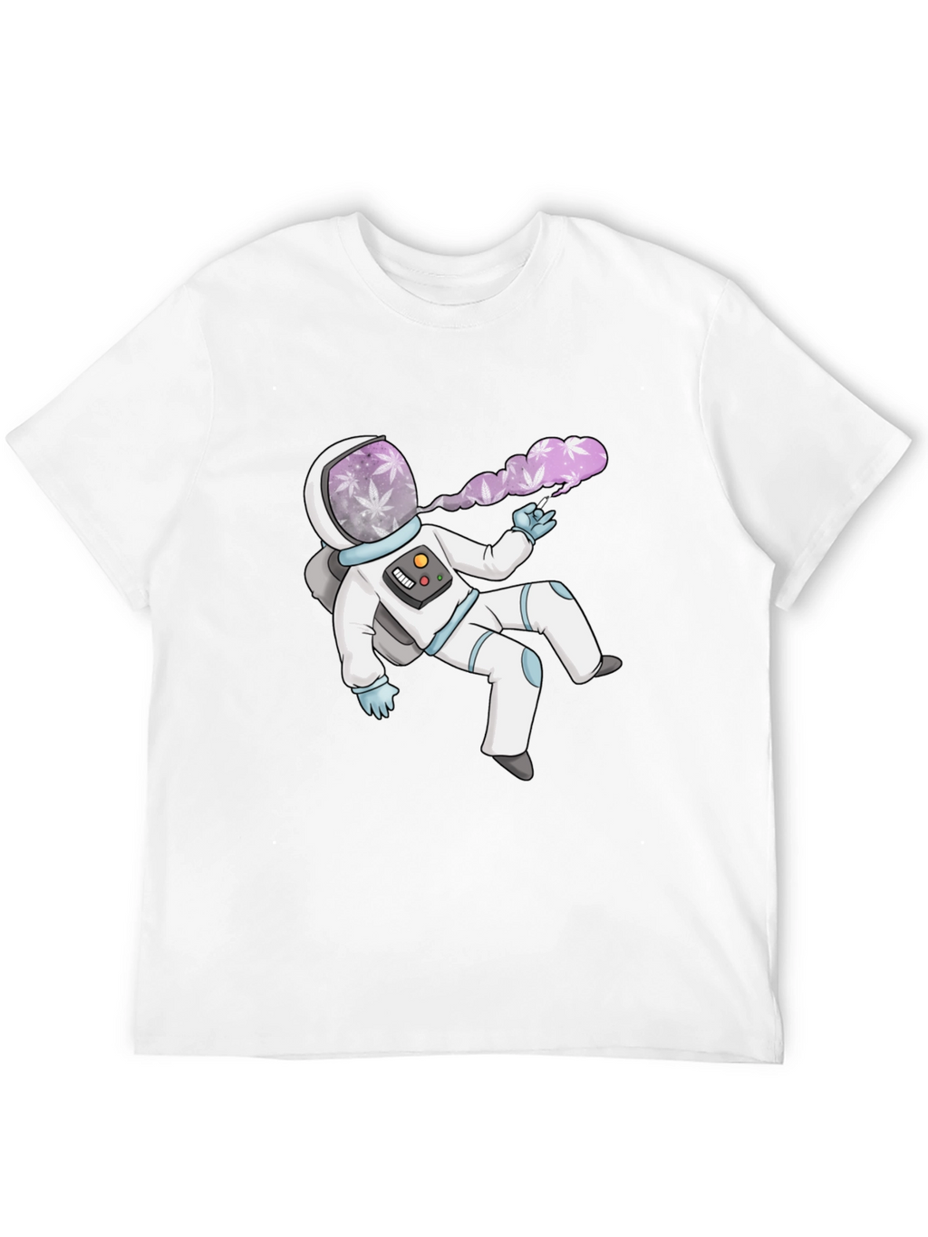Astronaut Smoking Weed T-Shirt