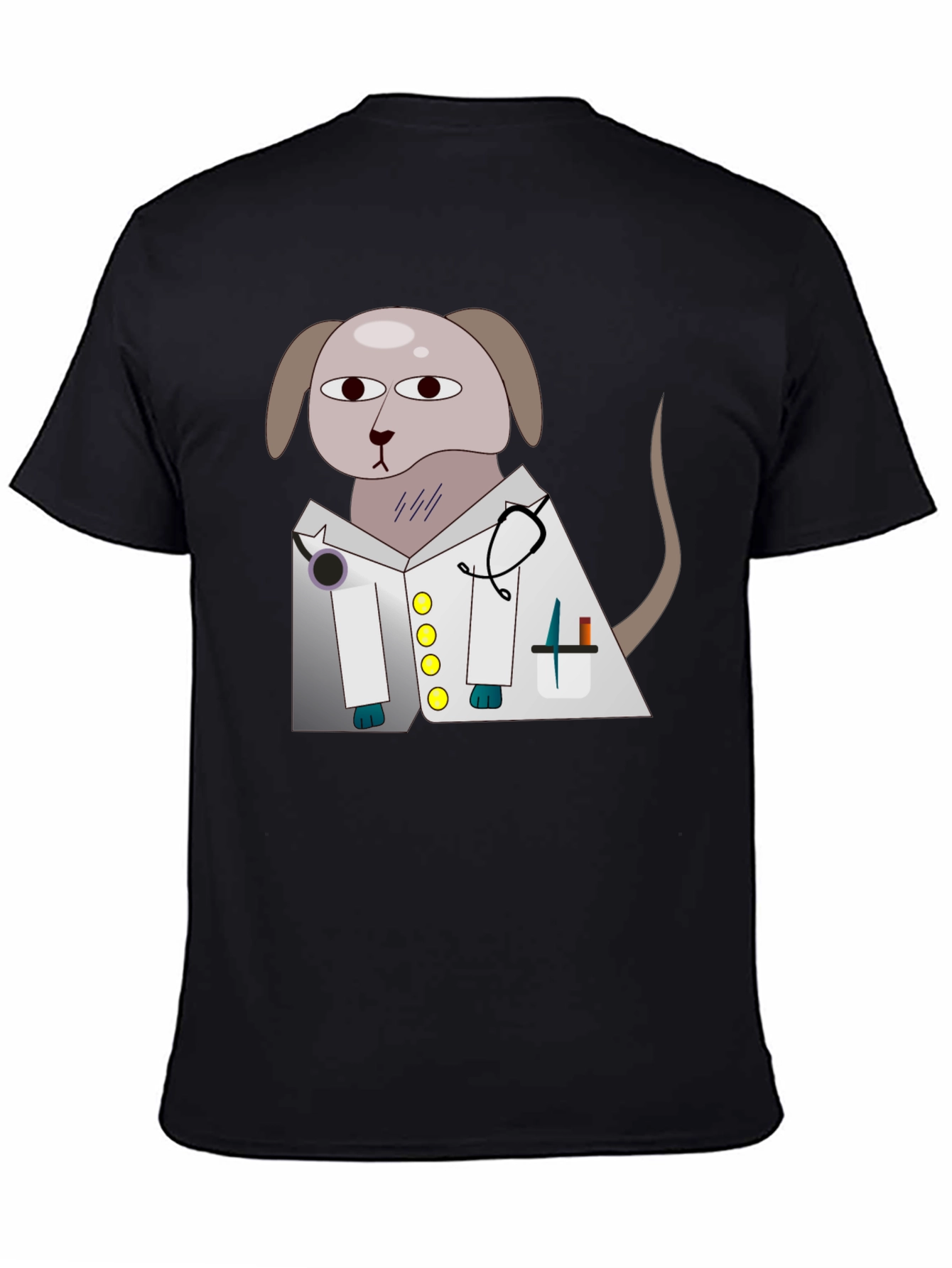 Dog Doctor T-Shirt - Cartoon Vet Design