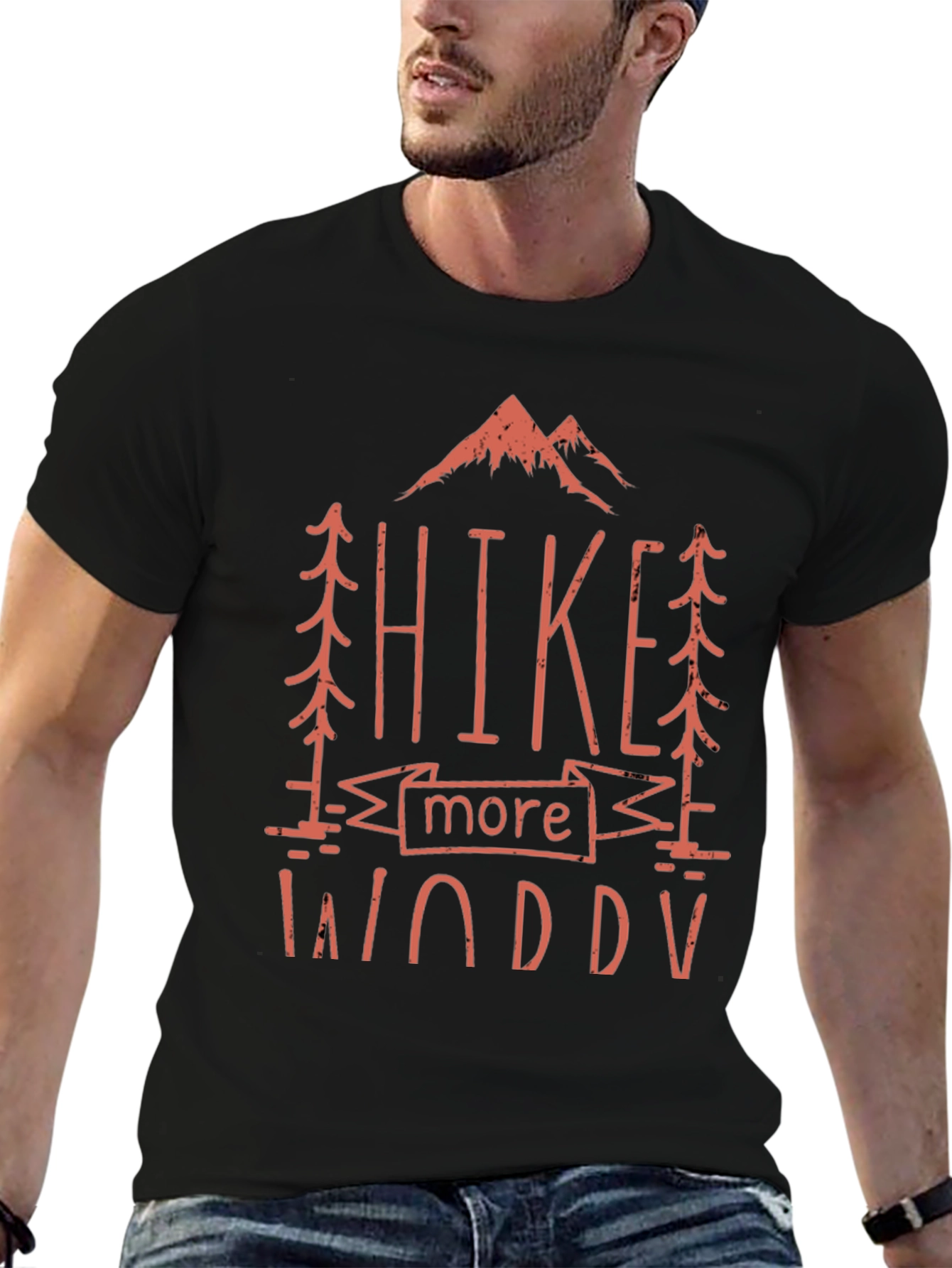 Hike More Worry Less Graphic Tee