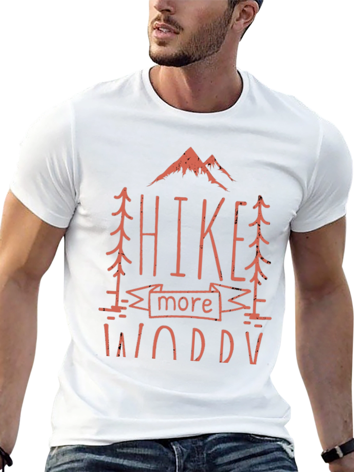 Hike More Worry Less Graphic Tee