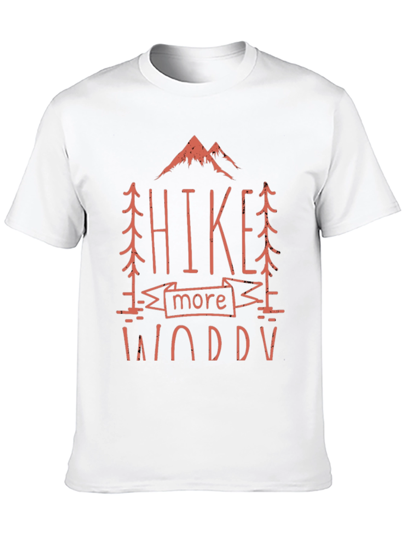Hike More Worry Less Graphic Tee