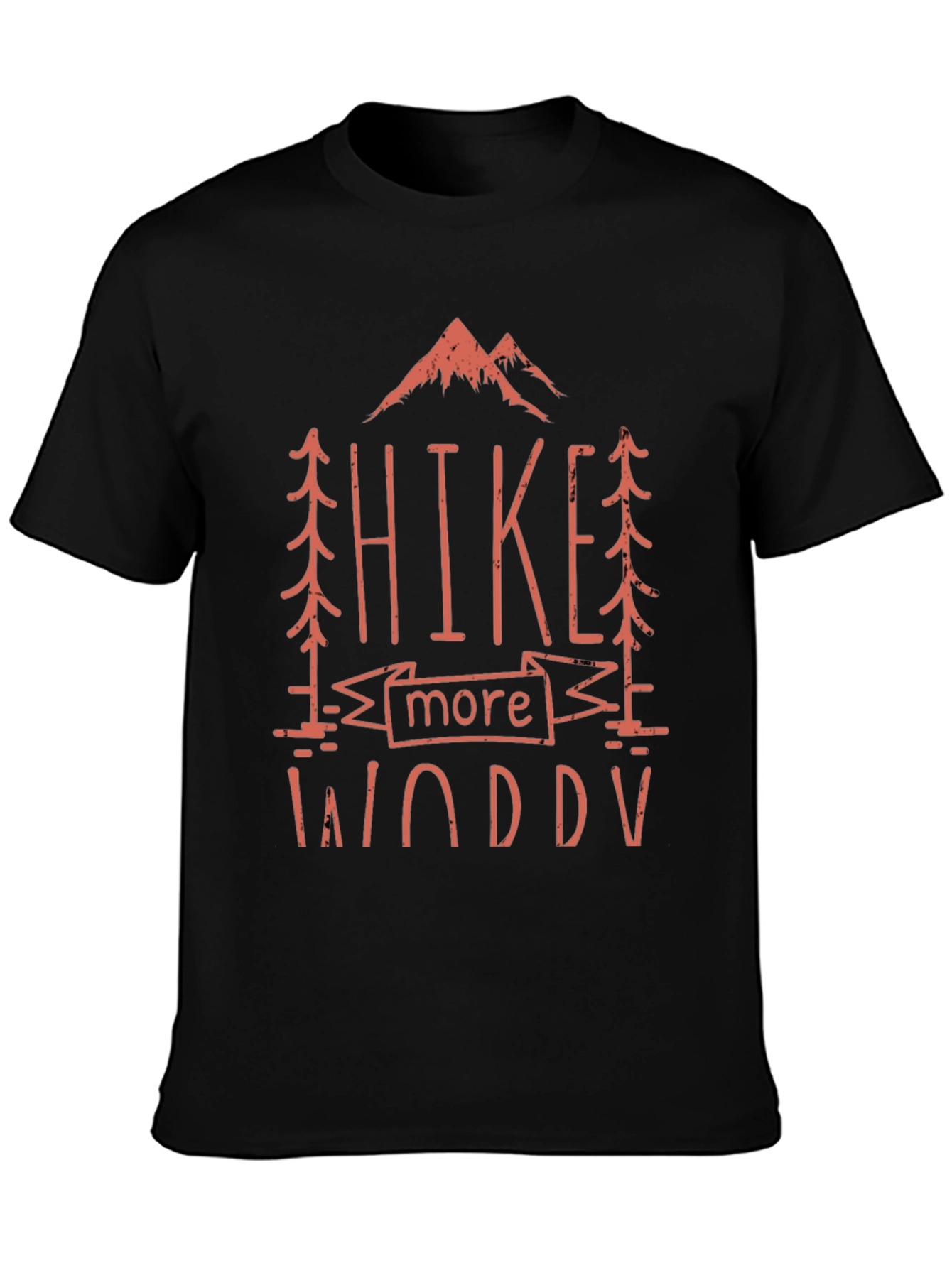 Hike More Worry Less Graphic Tee