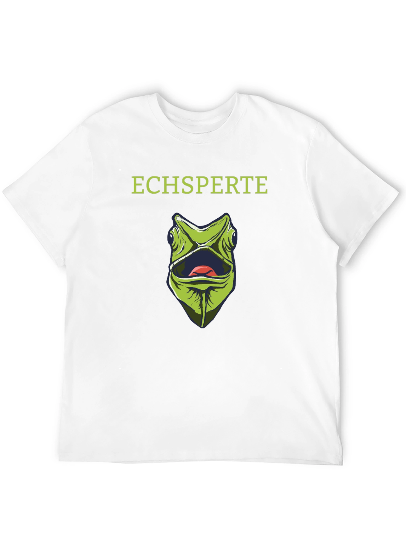 Echsperte Chameleon Graphic Tee - Unique Reptile Lover Shirt