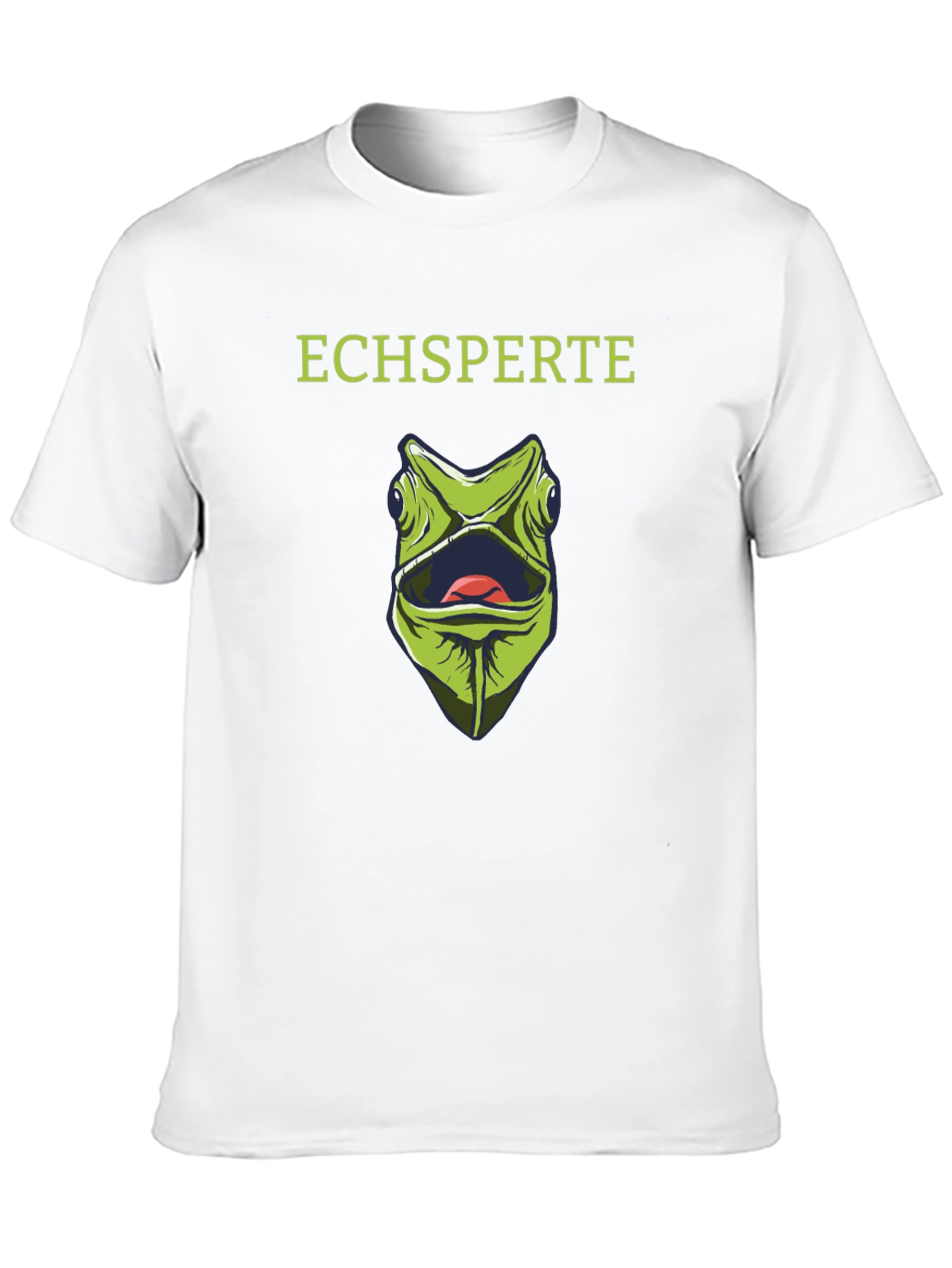 Echsperte Chameleon Graphic Tee - Unique Reptile Lover Shirt
