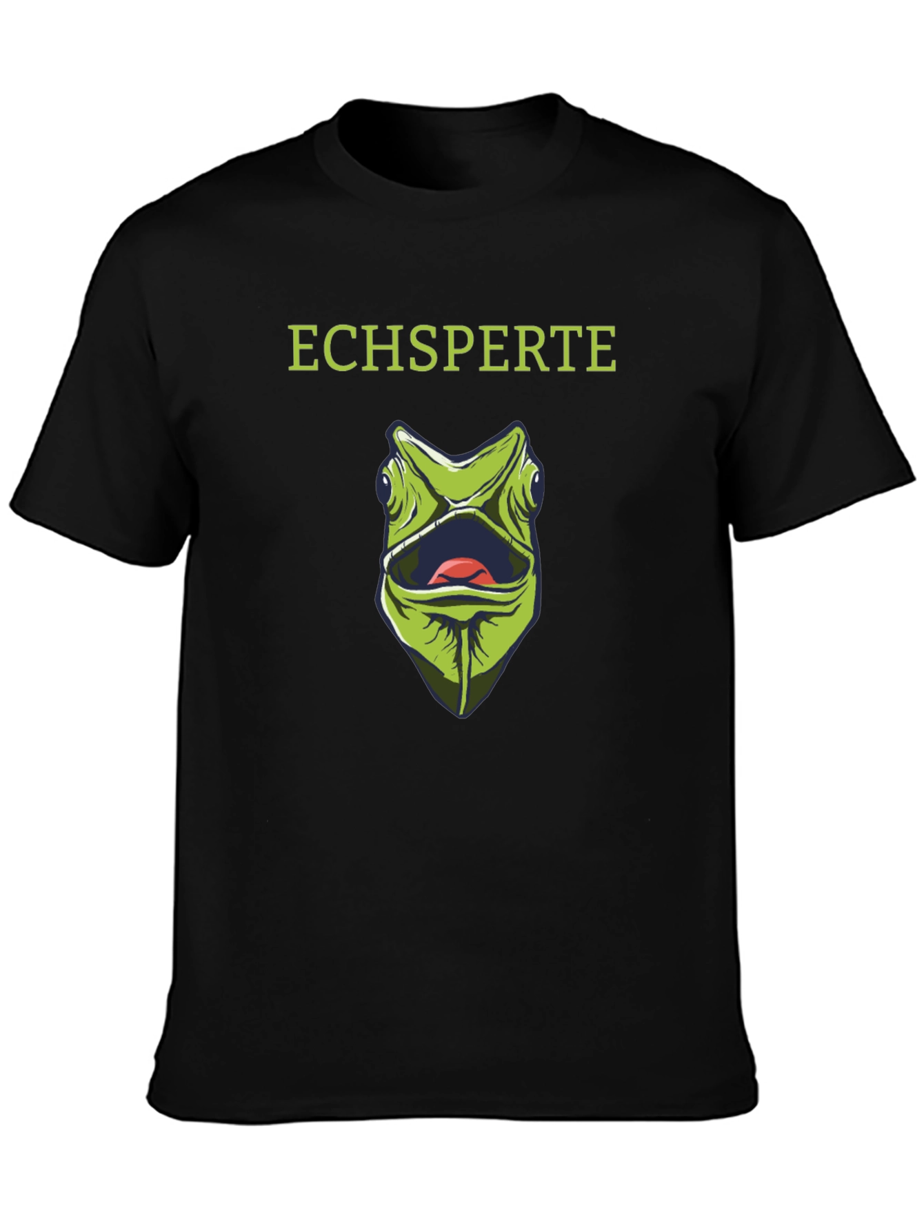 Echsperte Chameleon Graphic Tee - Unique Reptile Lover Shirt
