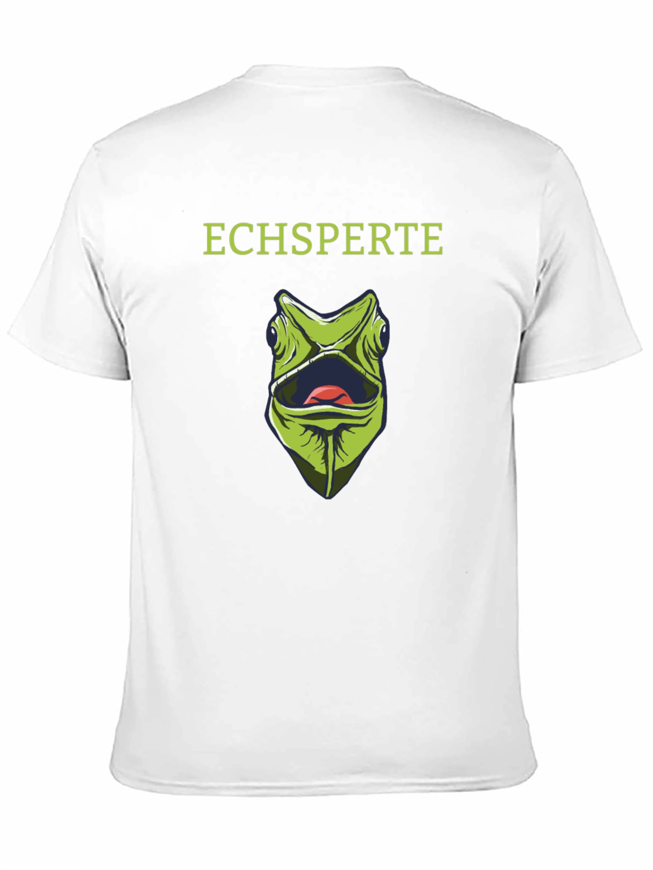 Echsperte Chameleon Graphic Tee - Unique Reptile Lover Shirt