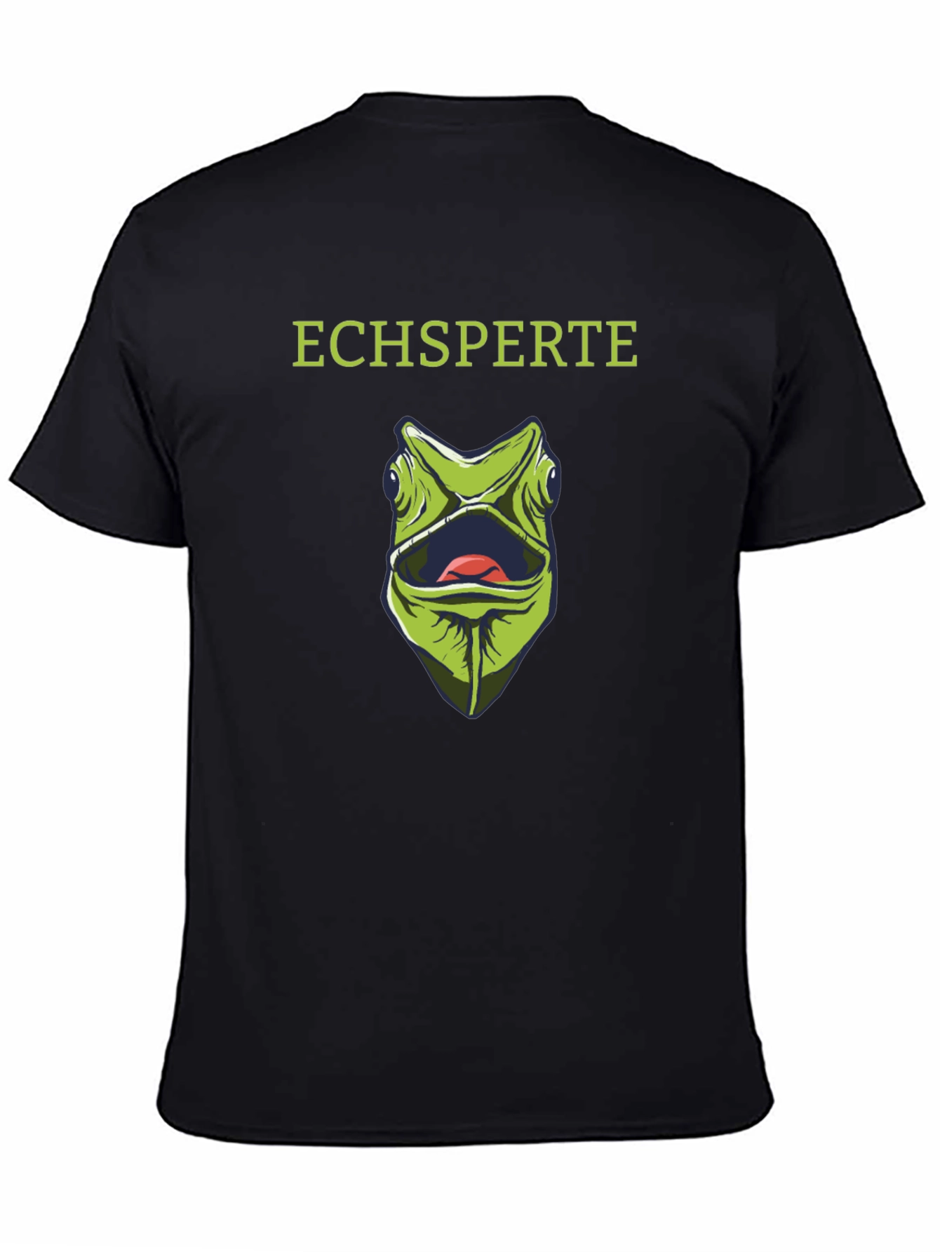 Echsperte Chameleon Graphic Tee - Unique Reptile Lover Shirt