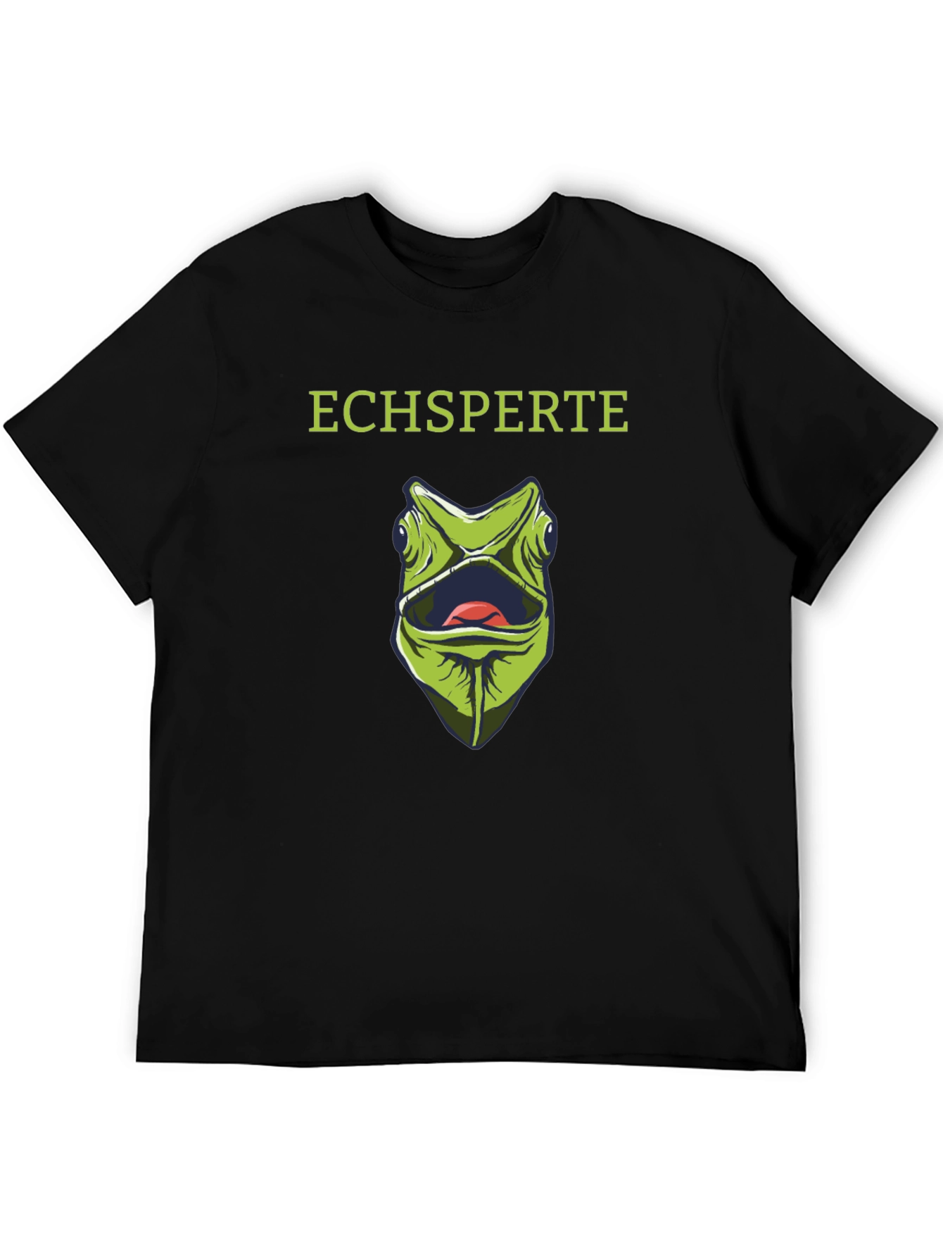Echsperte Chameleon Graphic Tee - Unique Reptile Lover Shirt