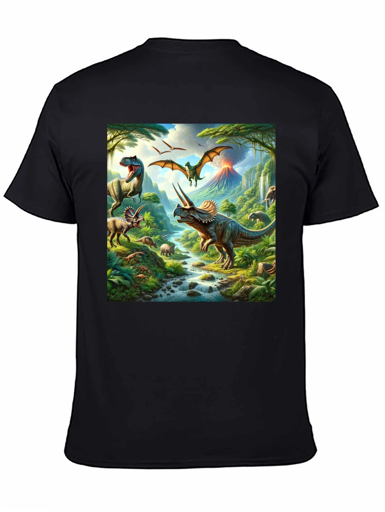 Dinosaur Print T-Shirt - Prehistoric Adventure