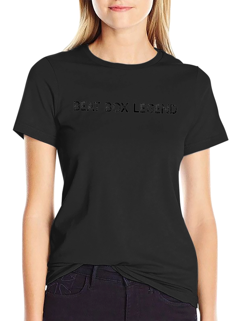 Beat Box Legend Black Graphic Tee