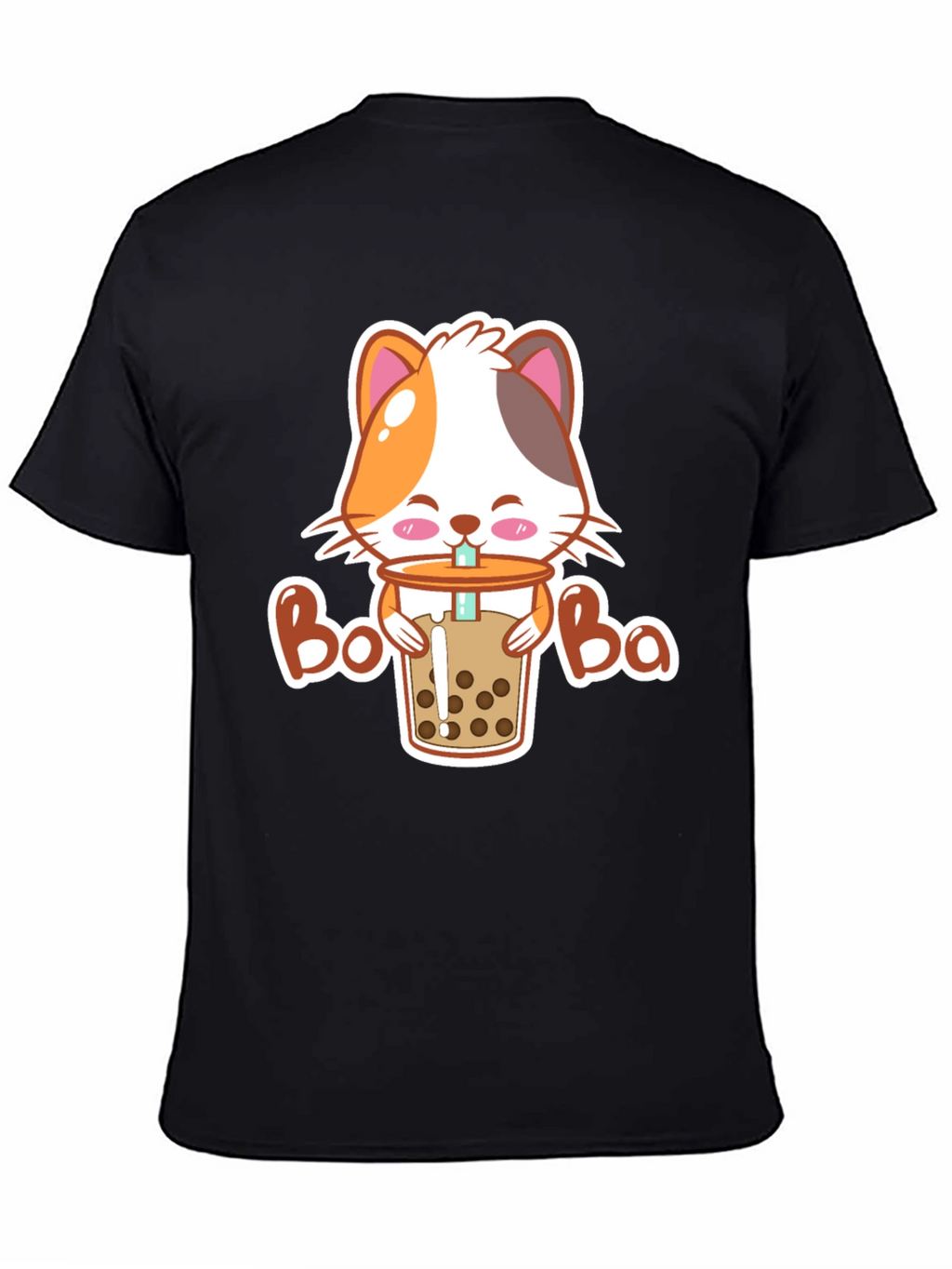 Cat Boba T-Shirt - Cute Kawaii Style