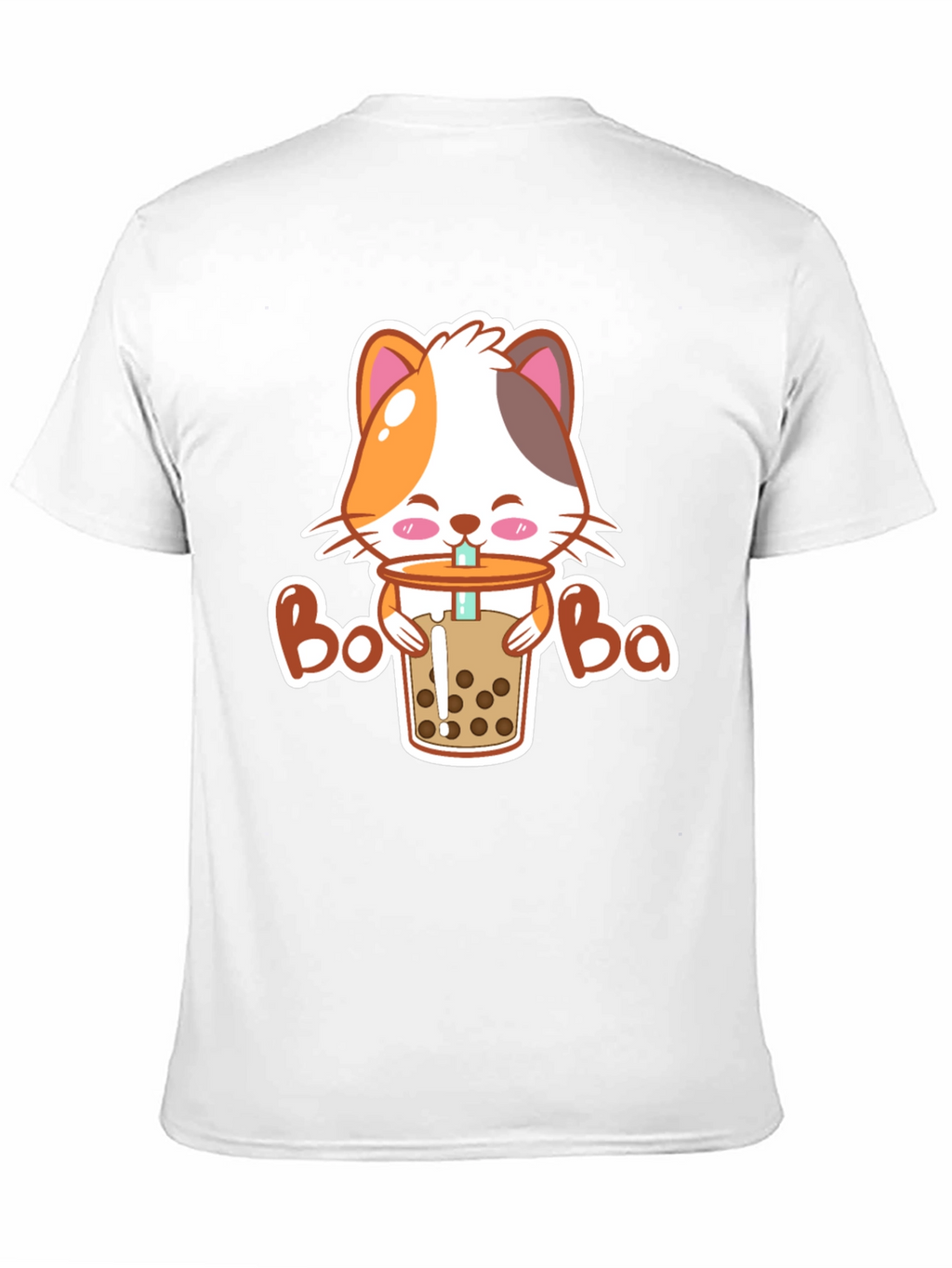 Cat Boba T-Shirt - Cute Kawaii Style