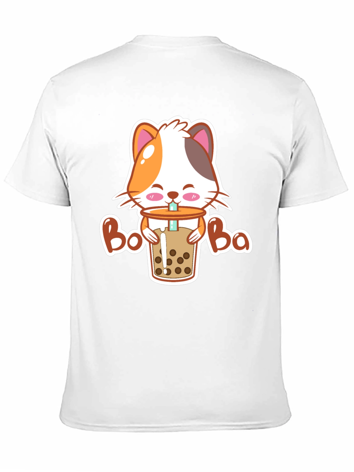 Cat Boba T-Shirt - Cute Kawaii Style