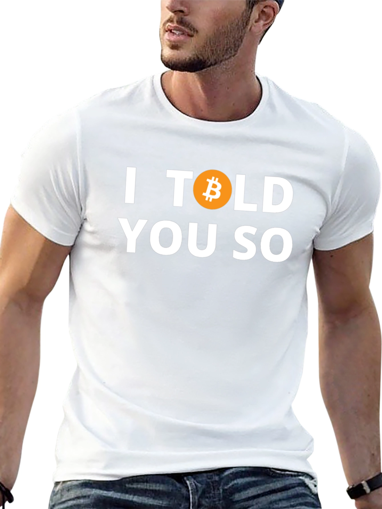 Bitcoin I Told You So Black T-Shirt