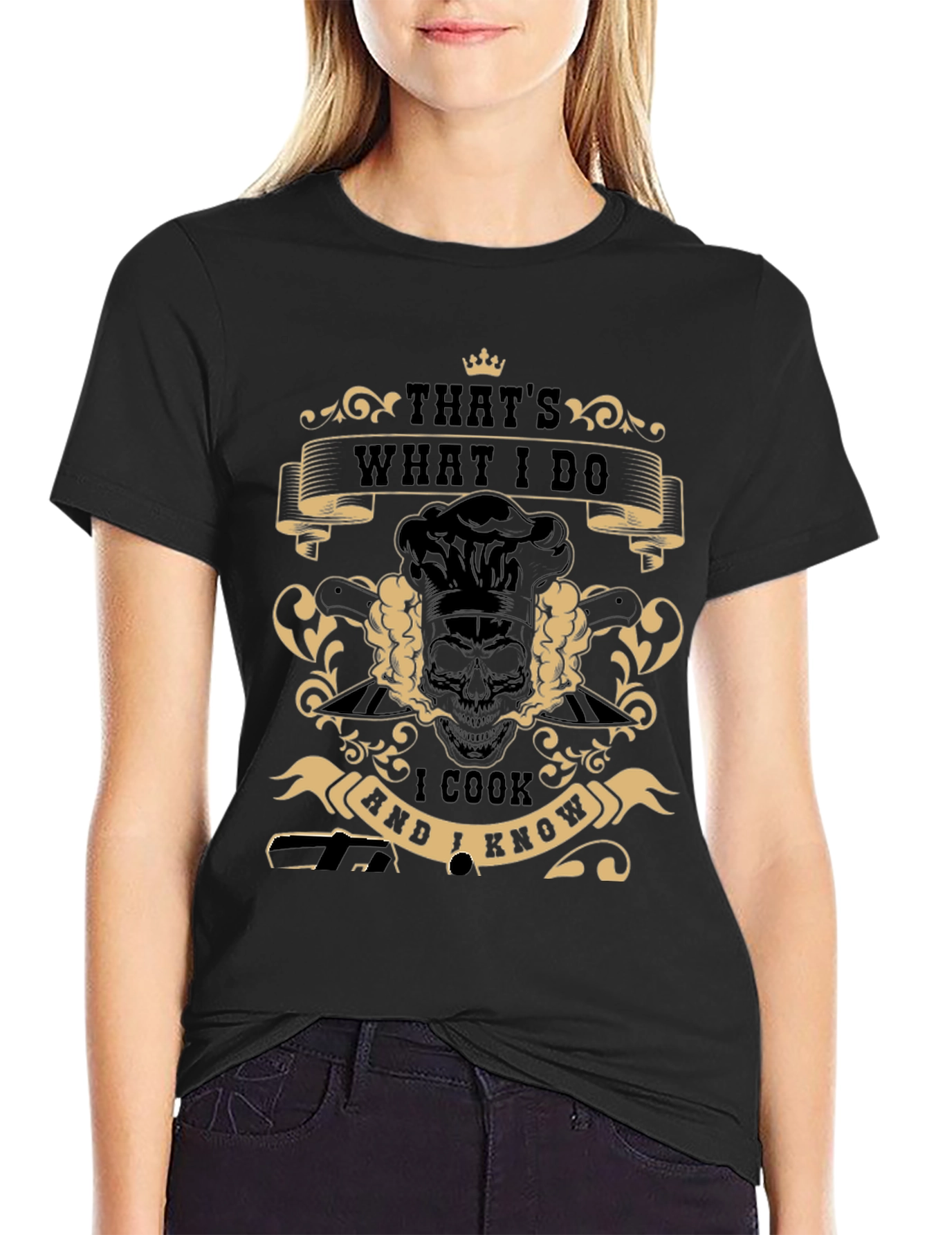Chef Skull Graphic Tee - Thats What I Do