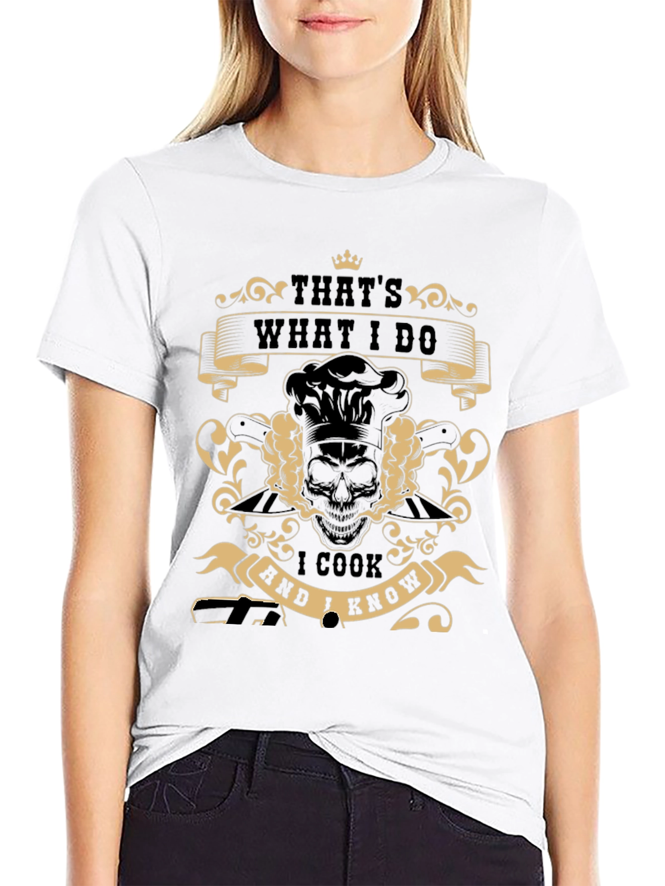 Chef Skull Graphic Tee - Thats What I Do