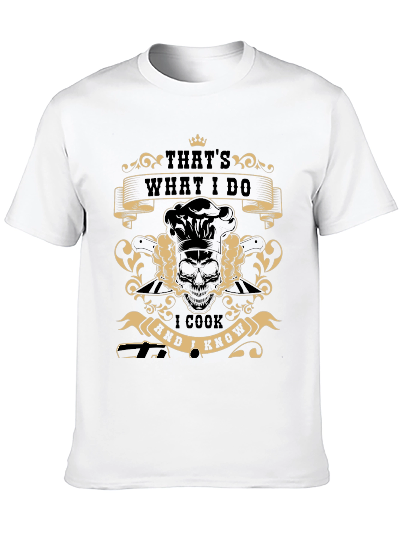 Chef Skull Graphic Tee - Thats What I Do