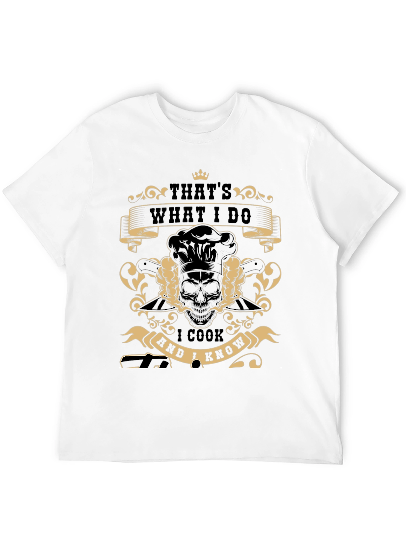 Chef Skull Graphic Tee - Thats What I Do