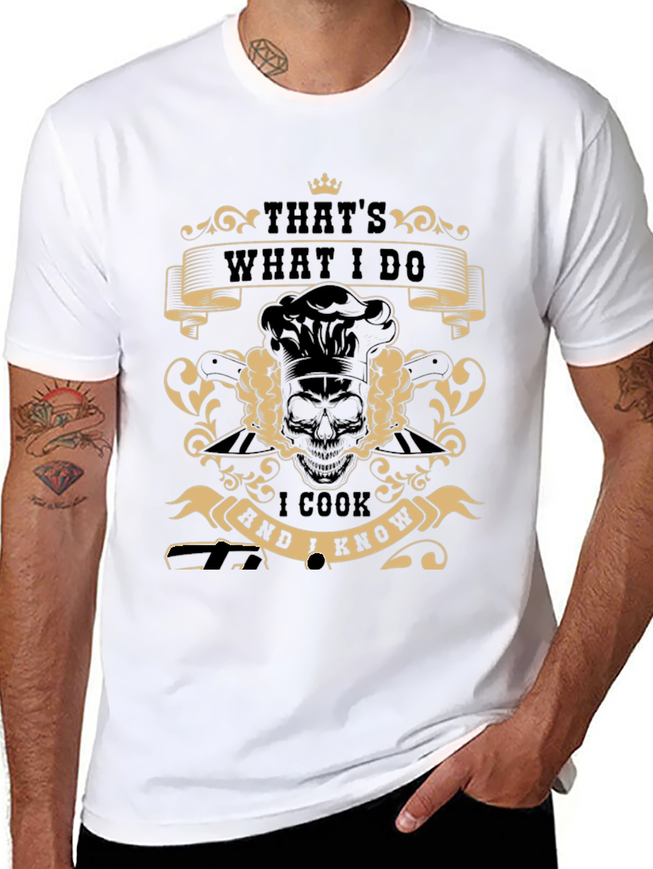 Chef Skull Graphic Tee - Thats What I Do