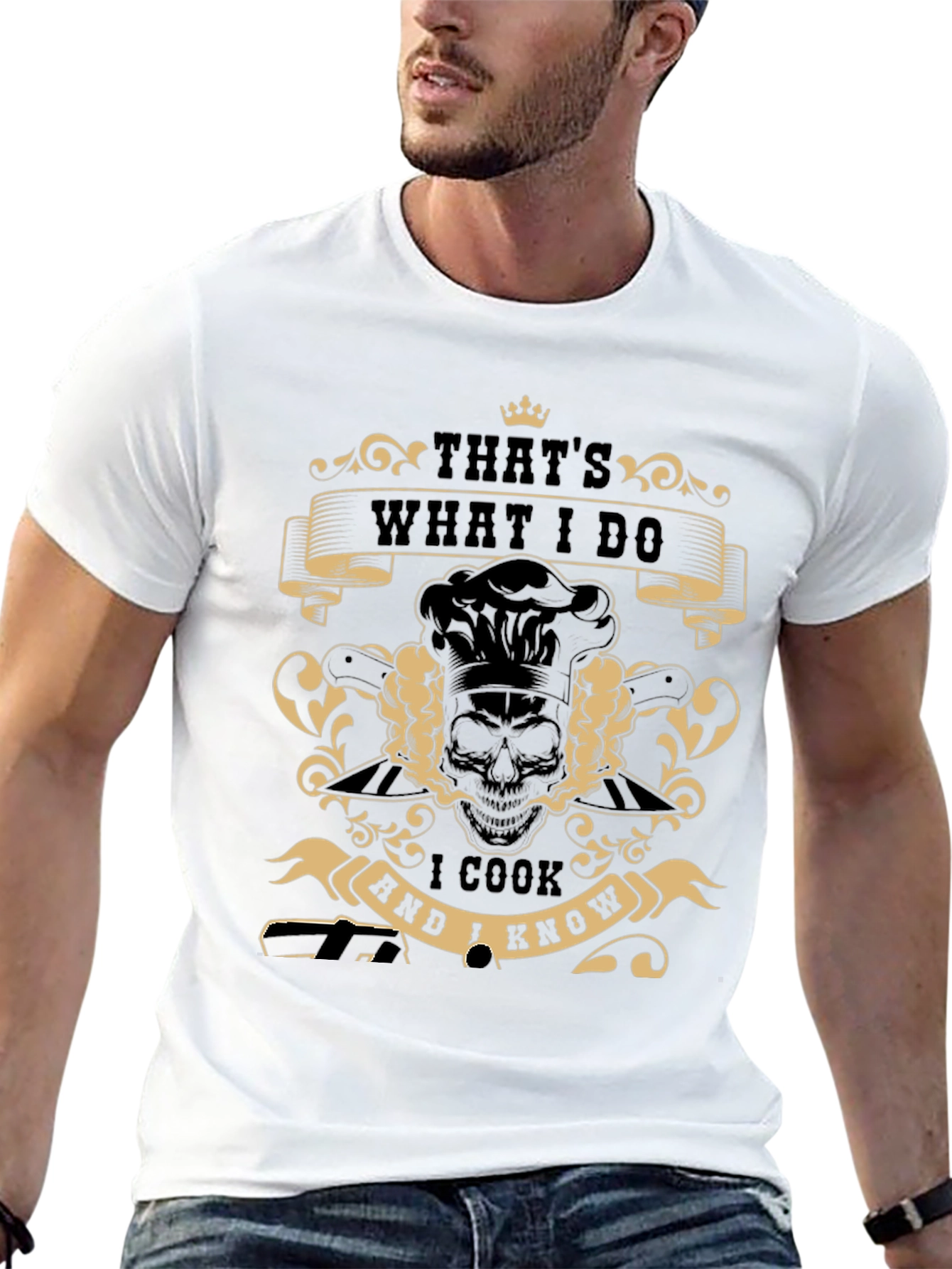 Chef Skull Graphic Tee - Thats What I Do