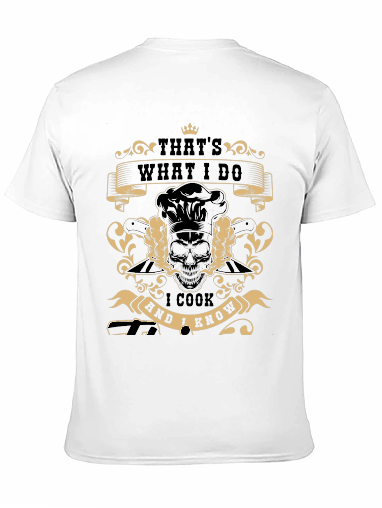 Chef Skull Graphic Tee - Thats What I Do
