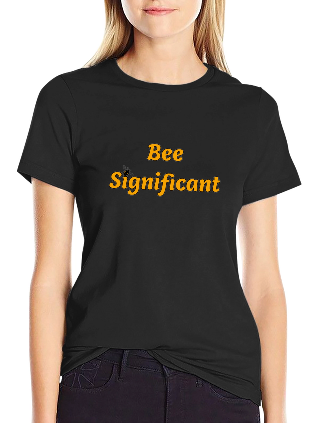 Bee Significant Black T-Shirt - Motivational Tee
