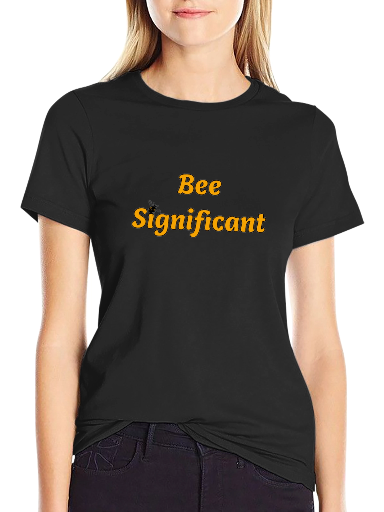 Bee Significant Black T-Shirt - Motivational Tee