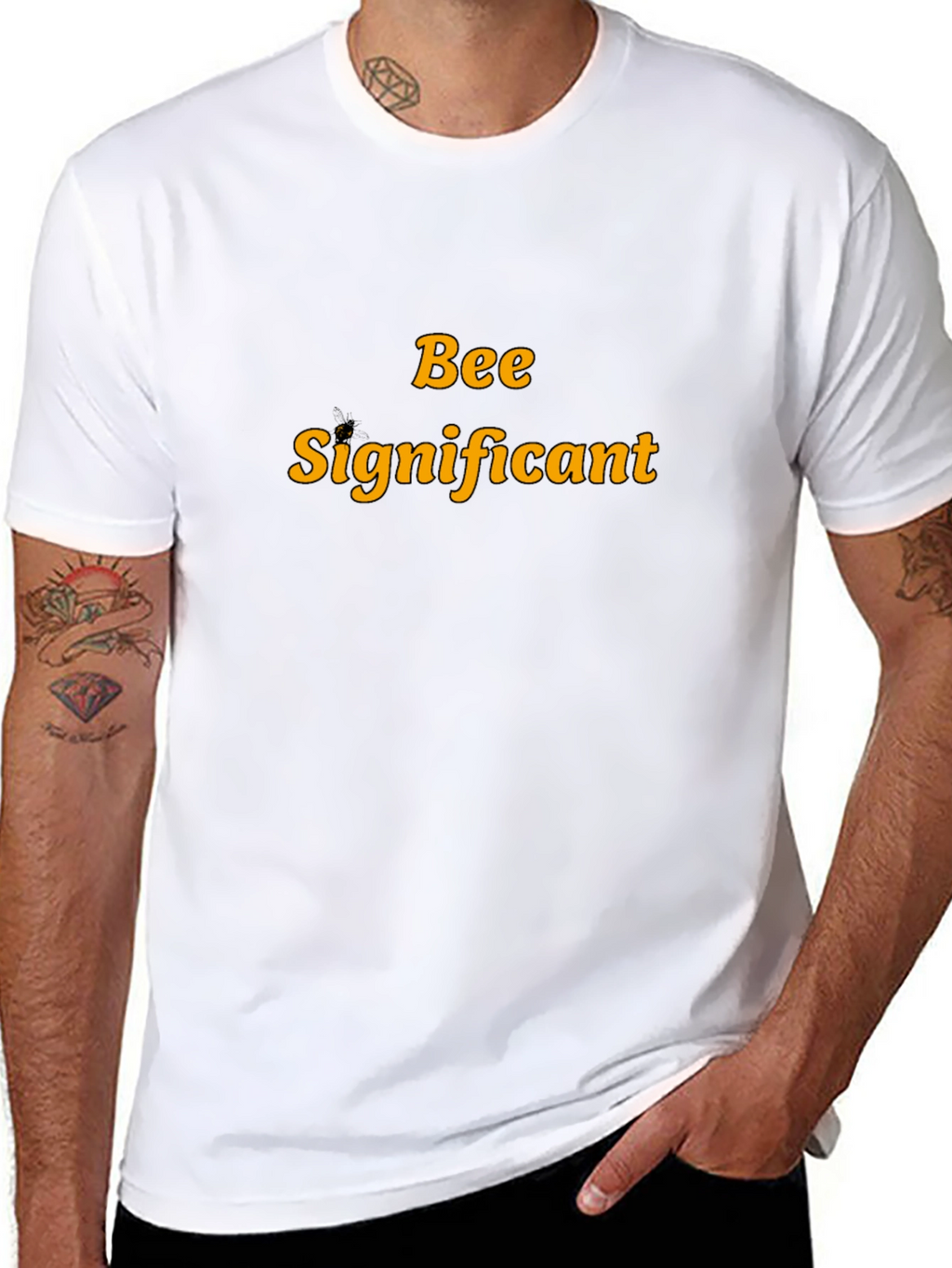 Bee Significant Black T-Shirt - Motivational Tee