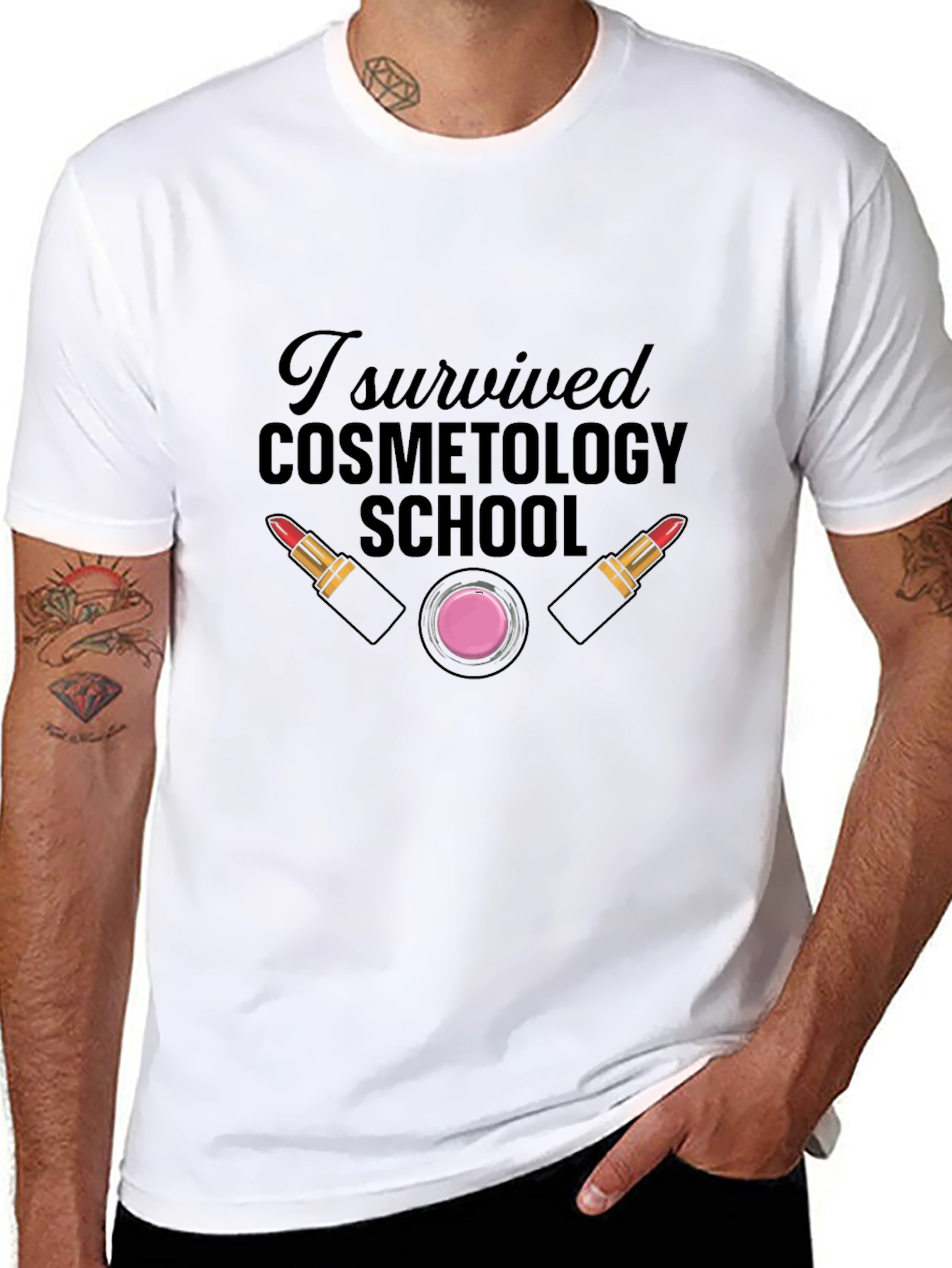 Cosmetology School Survivor T-Shirt