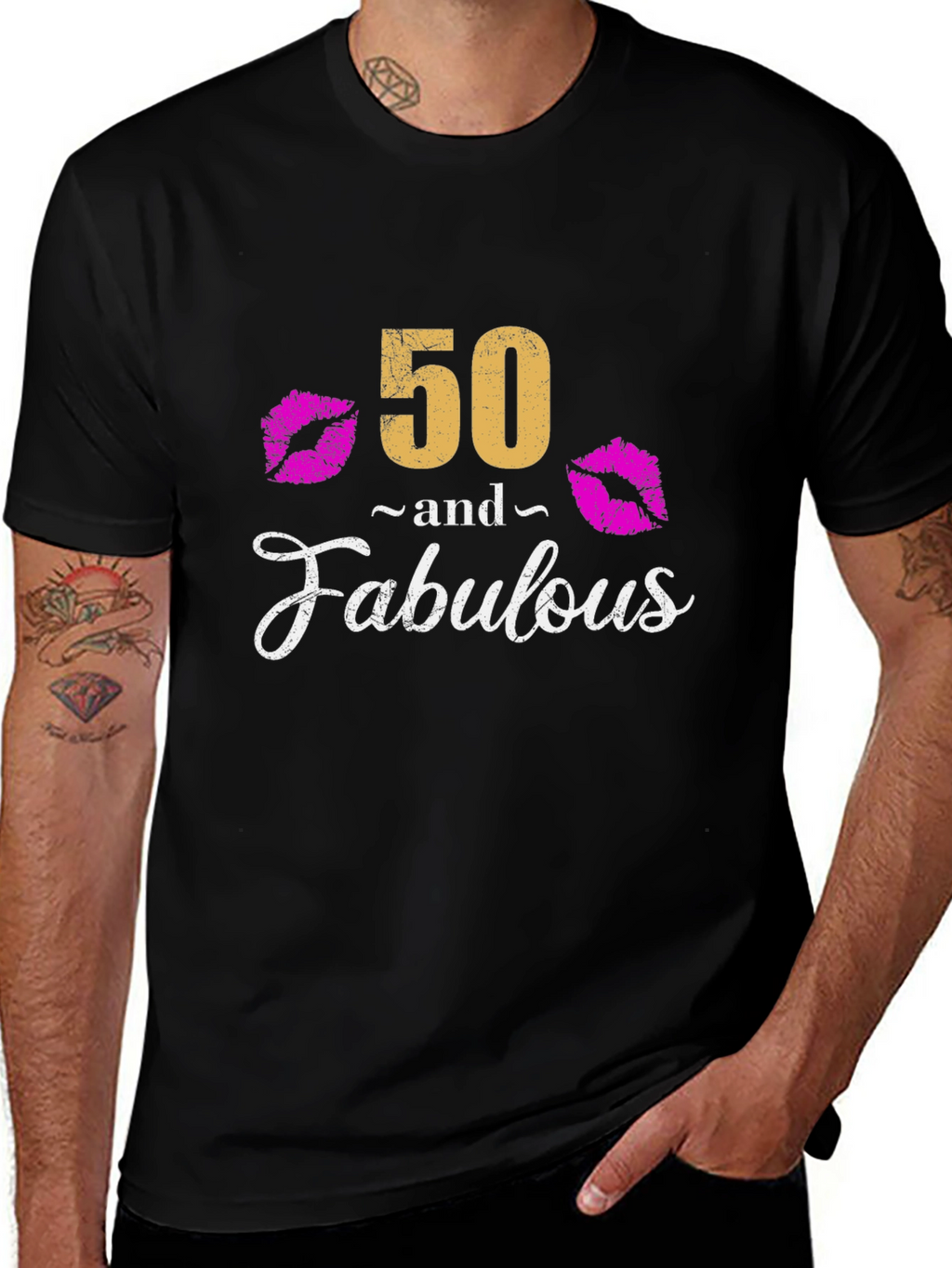 50 and Fabulous Graphic Tee
