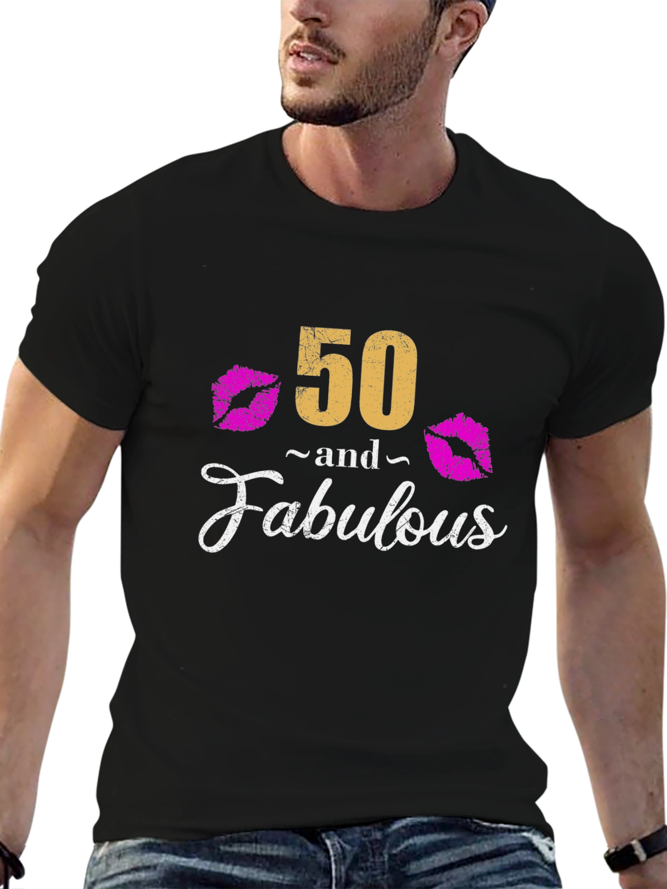 50 and Fabulous Graphic Tee