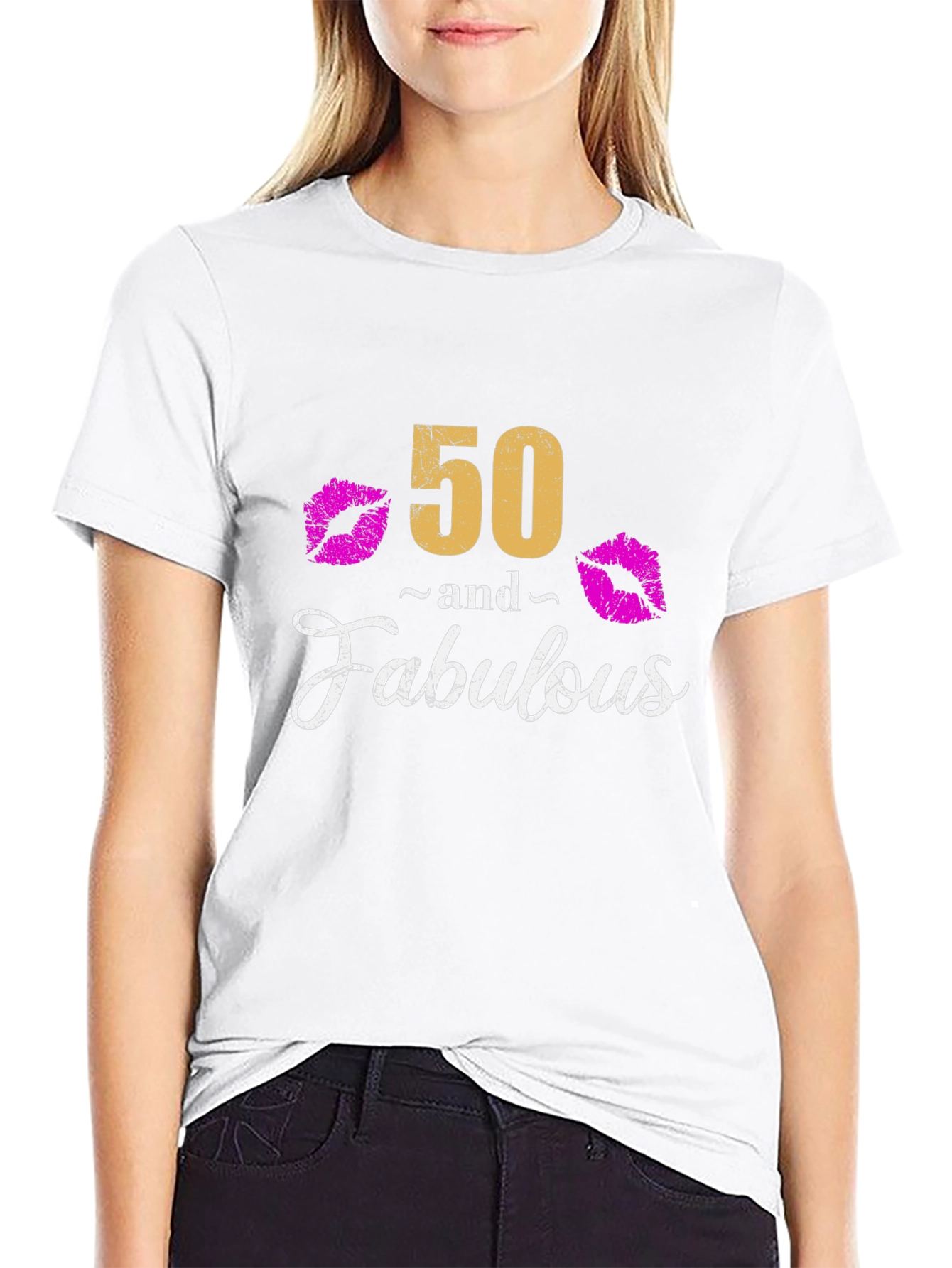 50 and Fabulous Graphic Tee