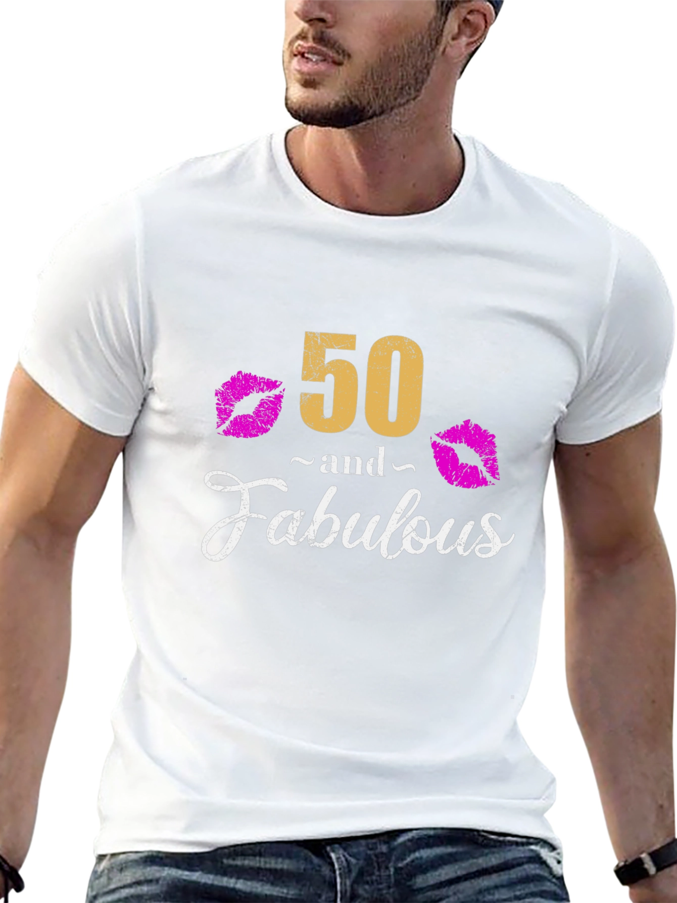 50 and Fabulous Graphic Tee
