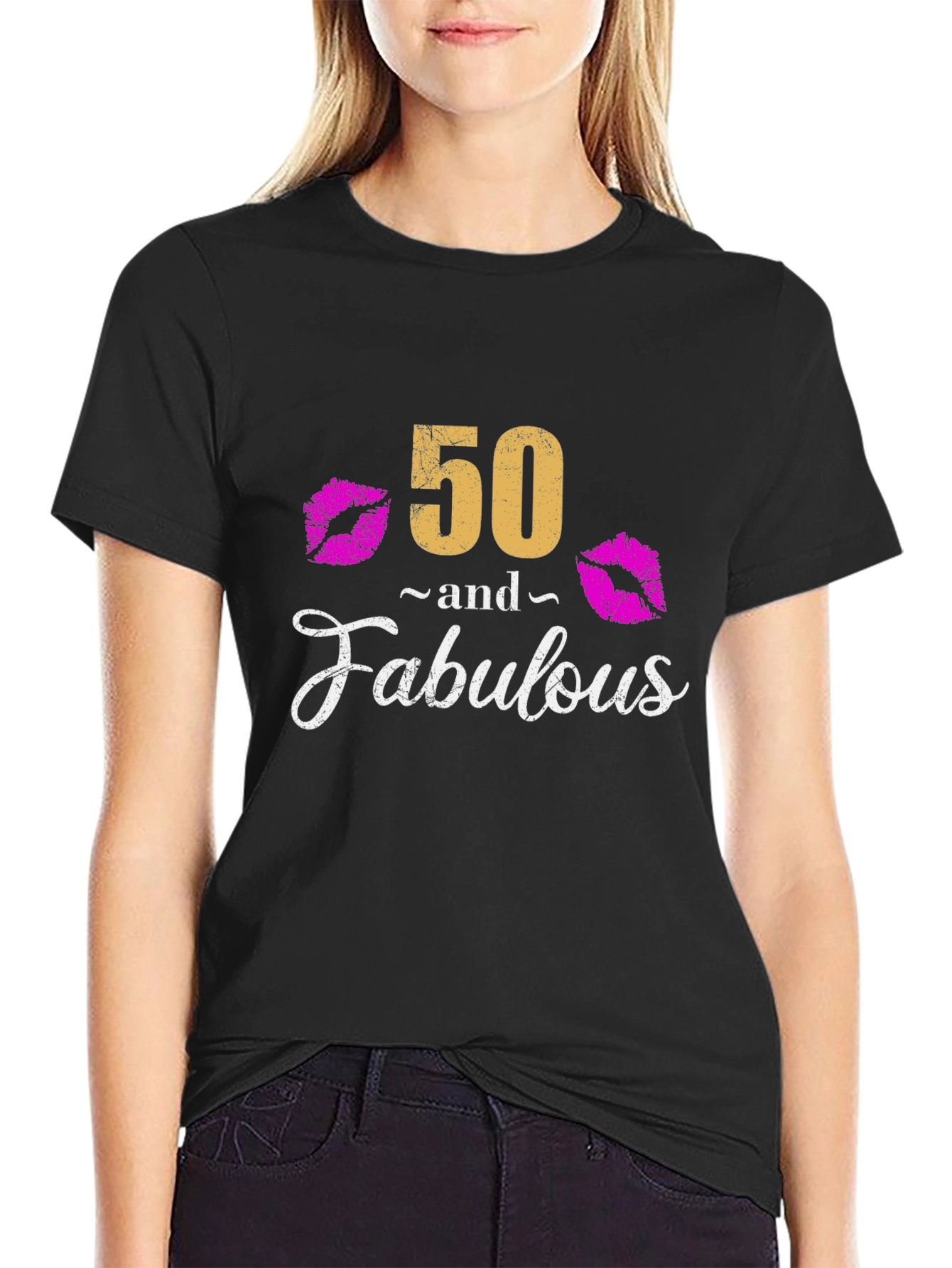 50 and Fabulous Graphic Tee
