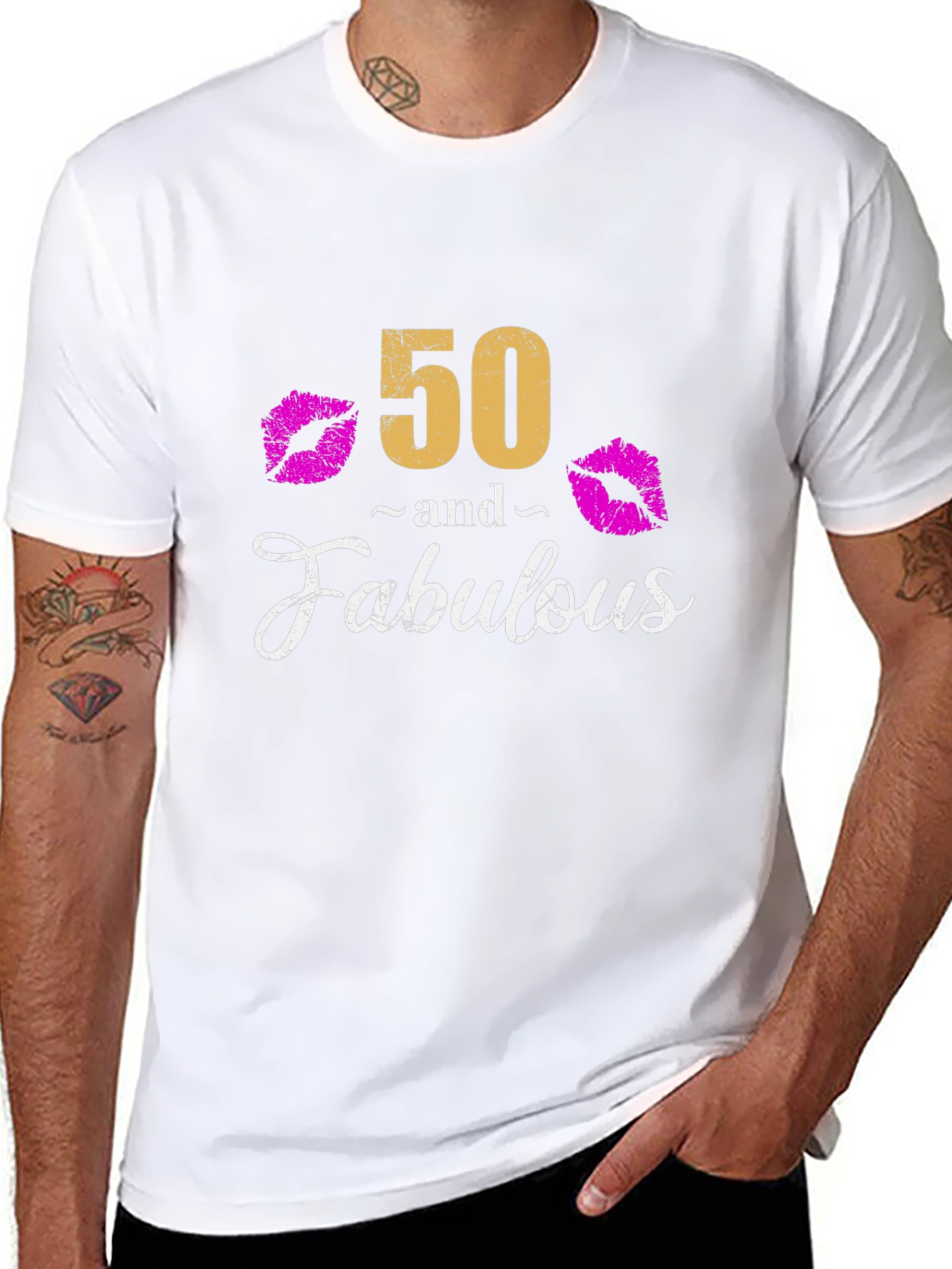 50 and Fabulous Graphic Tee