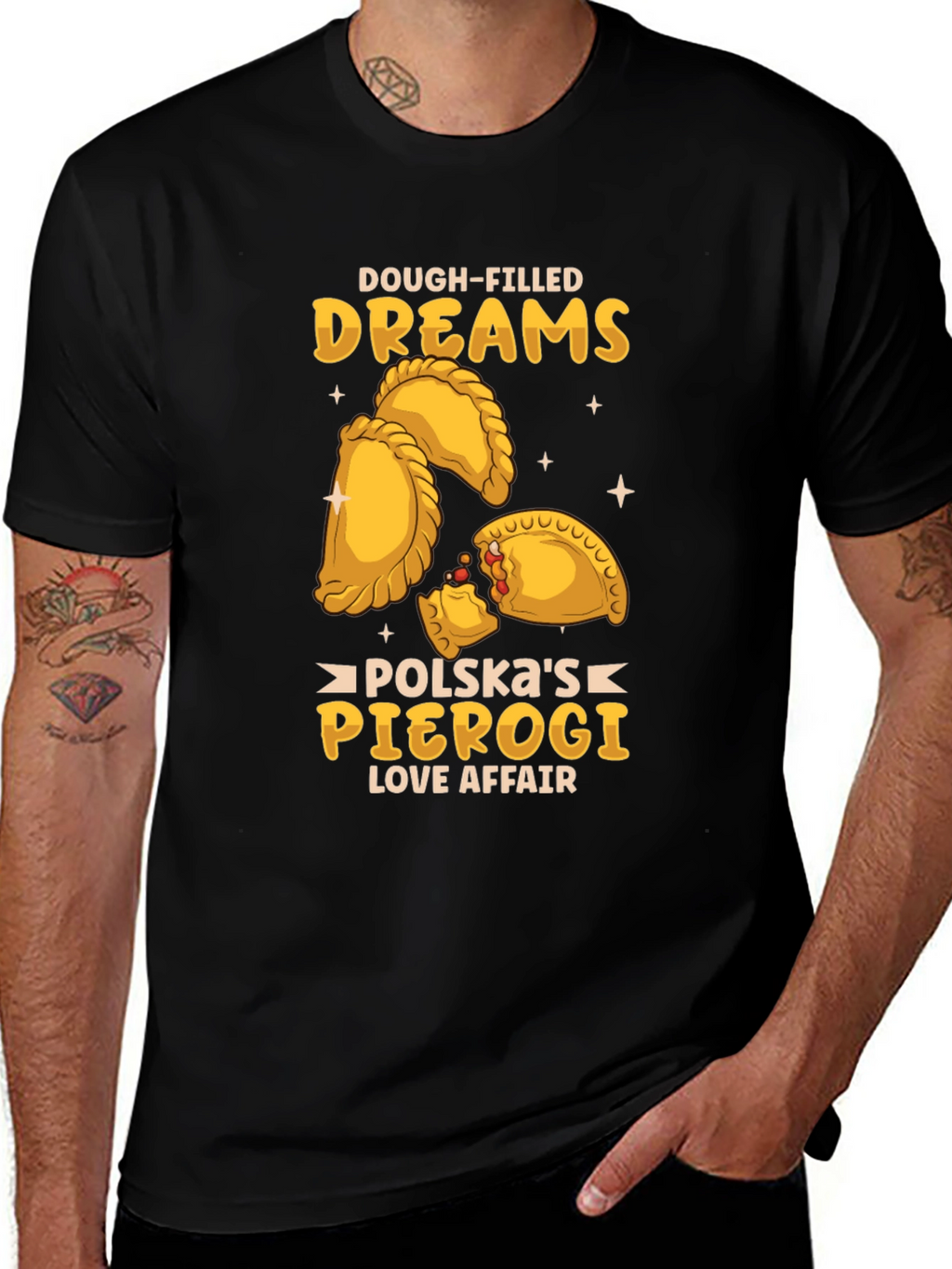 Dough-Filled Dreams Pierogi T-Shirt