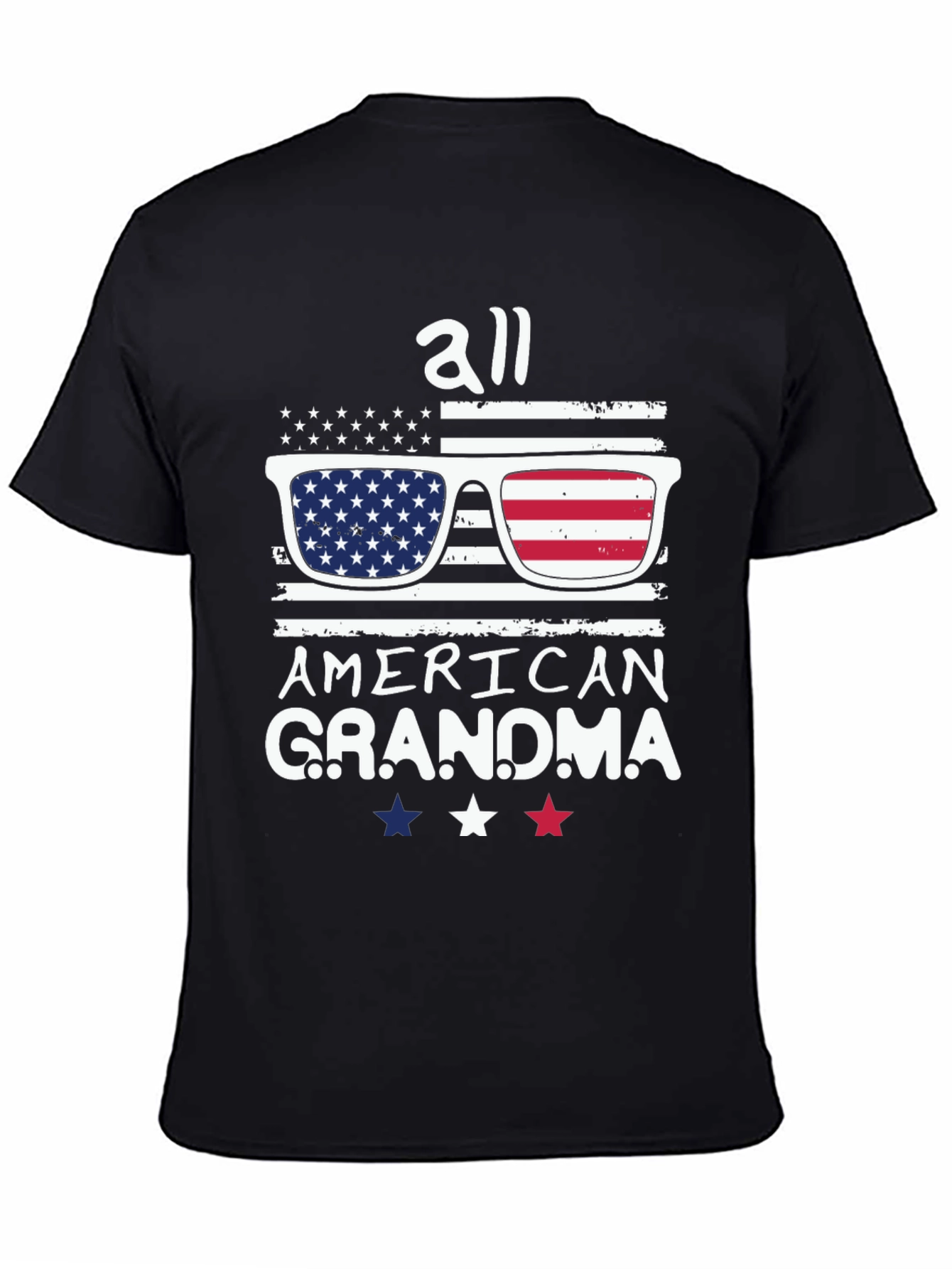 All American Grandma Patriotic T-Shirt