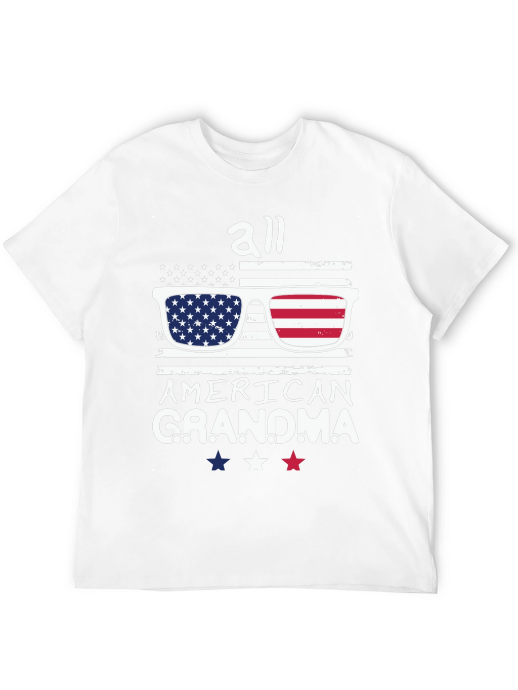 All American Grandma Patriotic T-Shirt